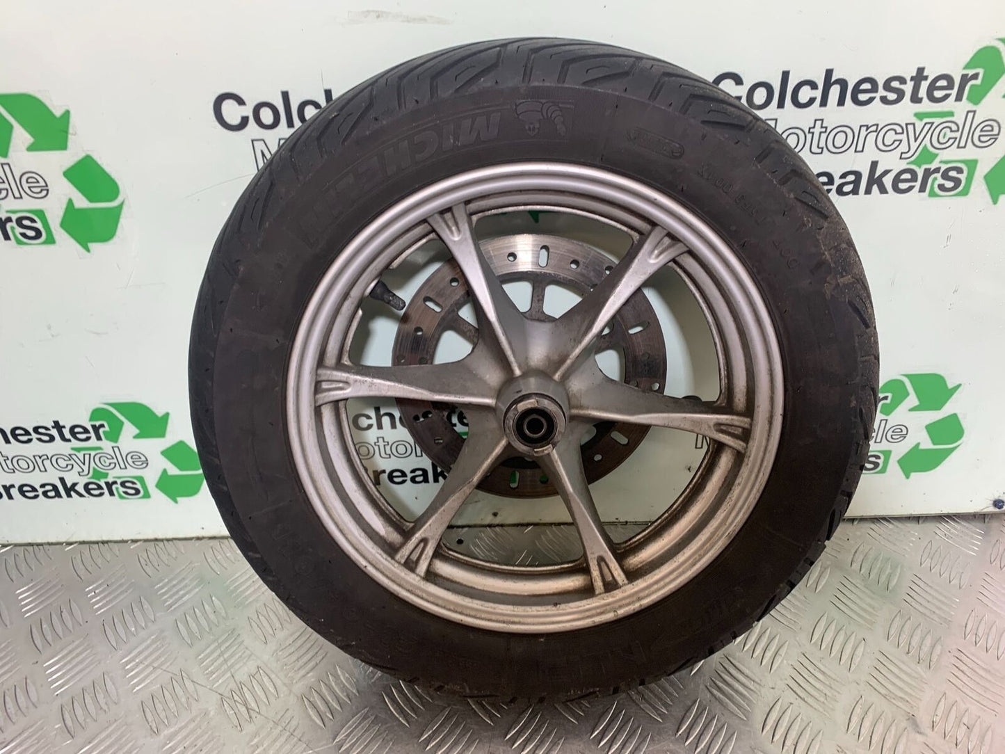 SUZUKI AN 200 UN 200 BURGMAN FRONT WHEEL   YEAR 2007-09 (CMB1128)