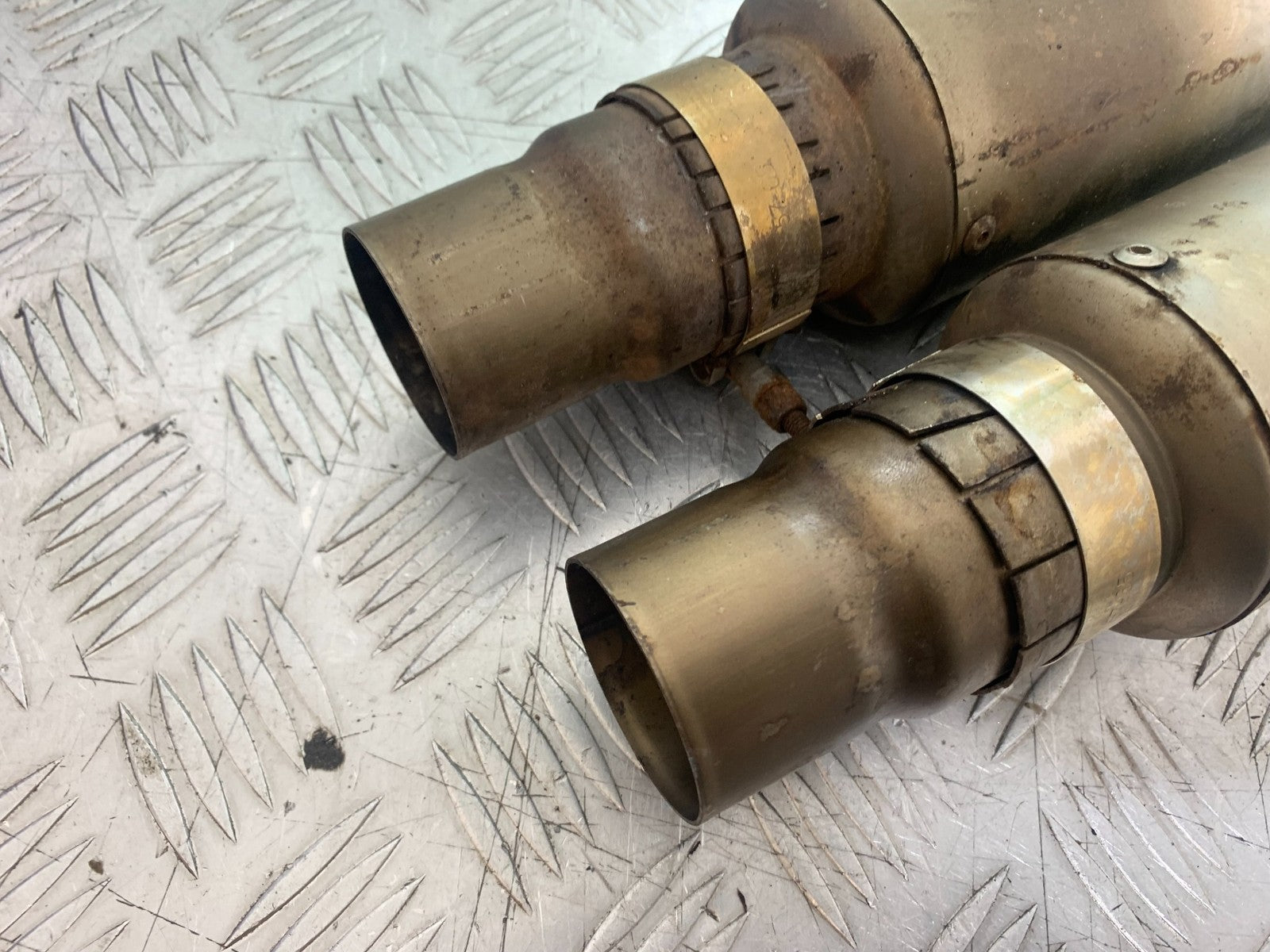 KTM 990 SUPER DUKE SILENCERS AND LINK PIPE YEAR 2007-2011  (CMB1207)