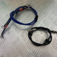 TRIUMPH 1050 SPRINT ST FRONT AND REAR BRAIDED BRAKE LINES YEAR 2004-07 (CMB1089)