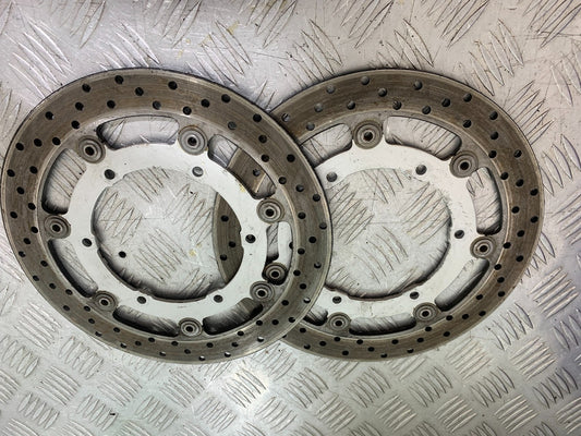 YAMAHA XVS 1300 MIDNIGHT STAR FRONT BRAKE DISCS  YEAR 2007-16 (CMB1200)