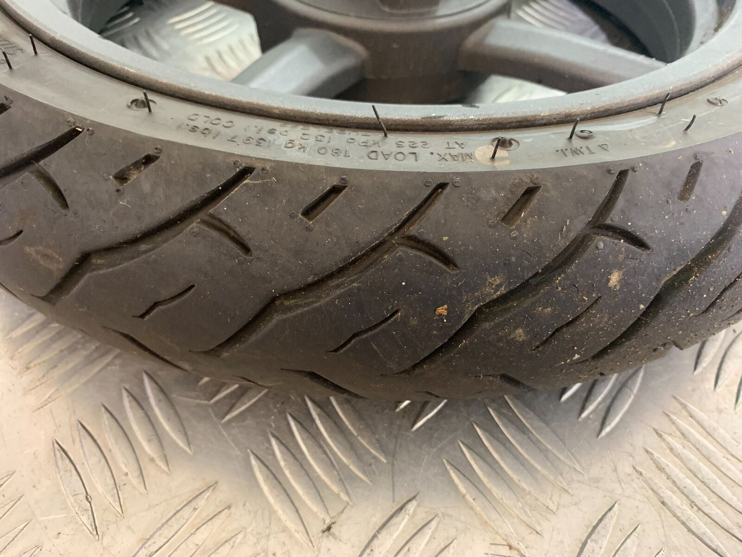 MOTORINI MISANO SXI 125 REAR WHEEL (GOOD TYRE)YEAR 2022 (CMB1078)