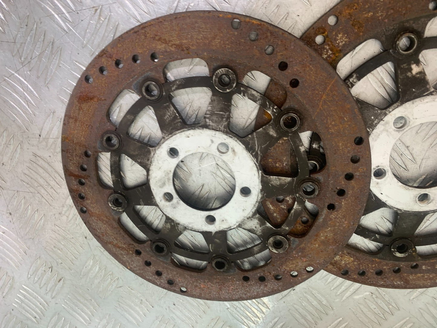 KAWASAKI ZX6R ZX6 F EBC FRONT BRAKE DISCS  YEAR 1995-1997 (CMB1169)