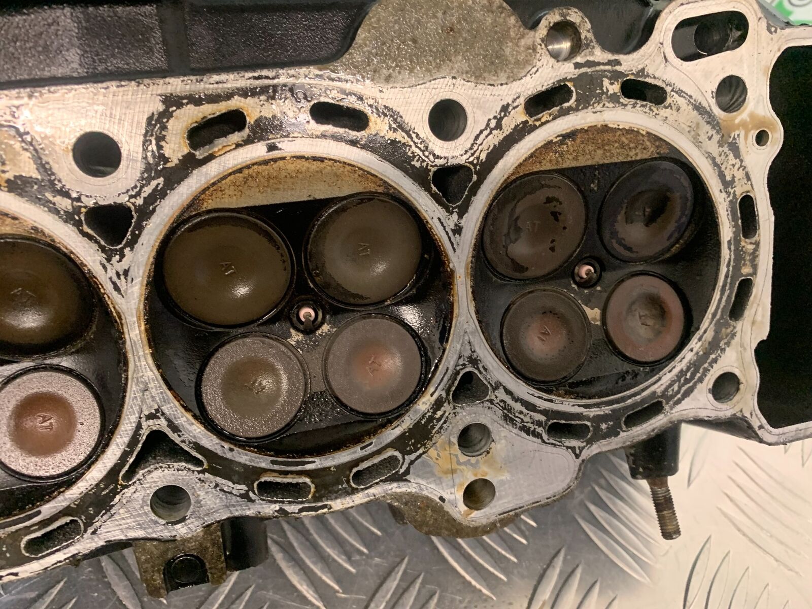 HONDA CBR1100 BLACKBIRD CYLINDER HEAD   YEAR 1999-05 (STOCK 961)