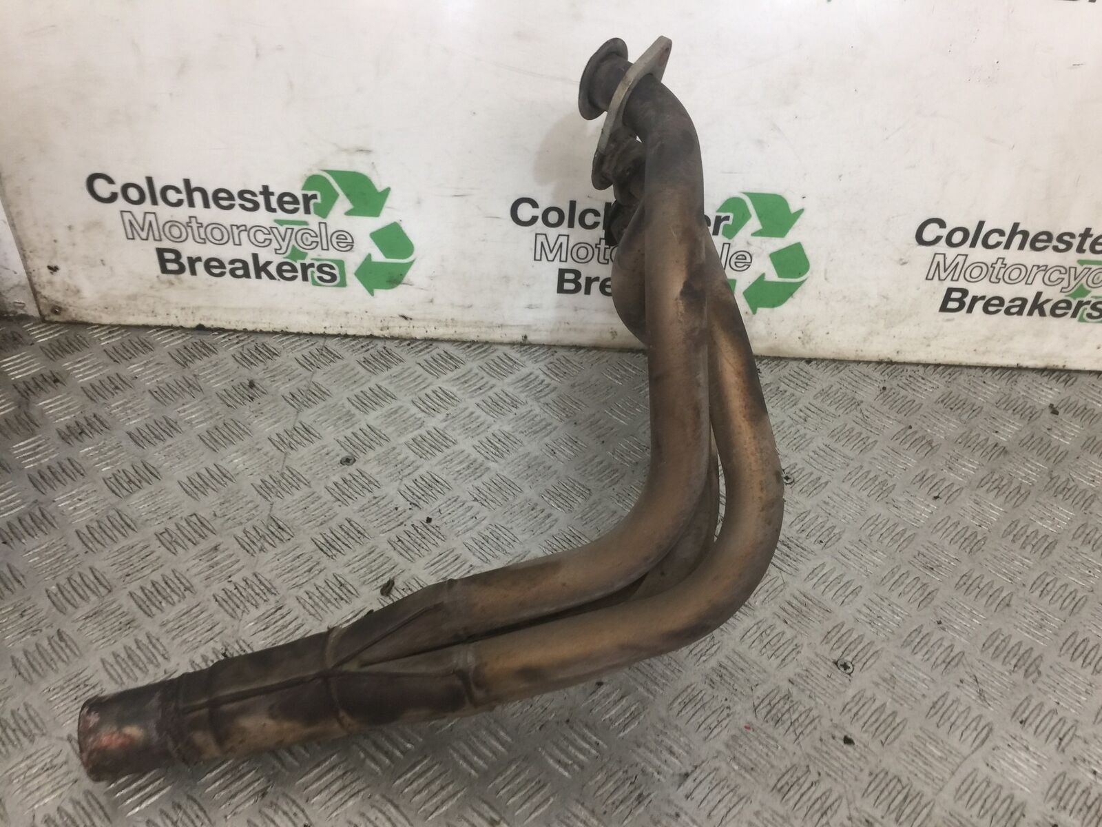 KAWASAKI Z750 Z 750 EXHAUST DOWNPIPES  YEAR 2004-2006  (STOCK 871)
