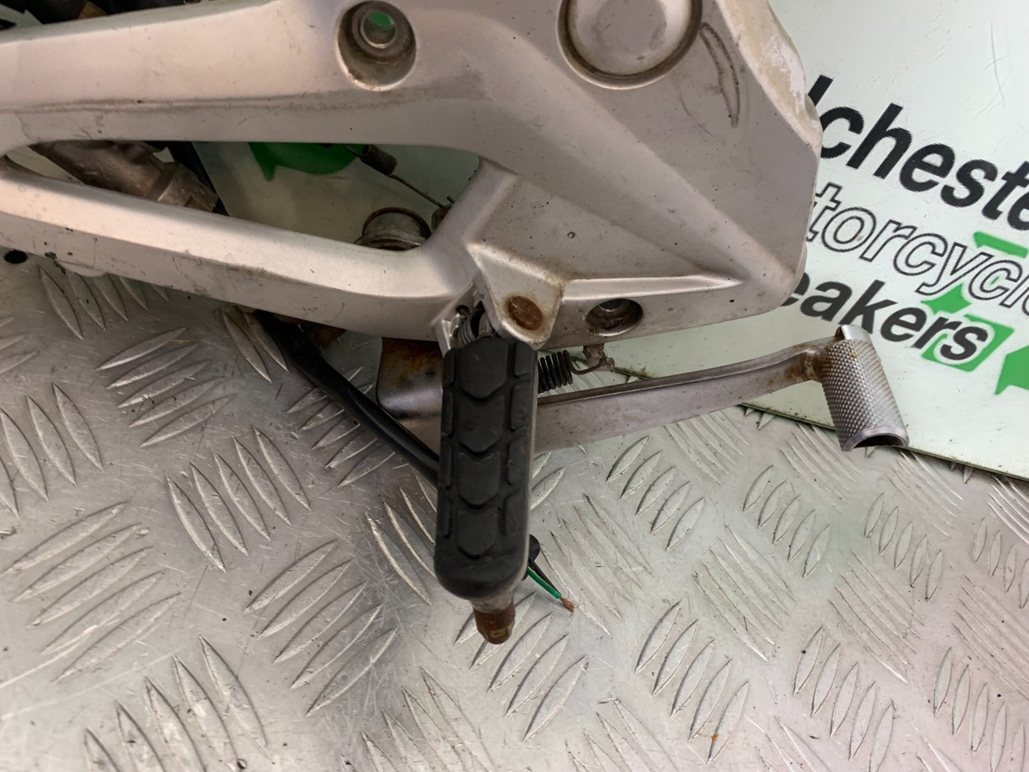 HONDA NC700 X  LEFT HANGER  AND PEGS YEAR 2012-2014 (CMB1327)