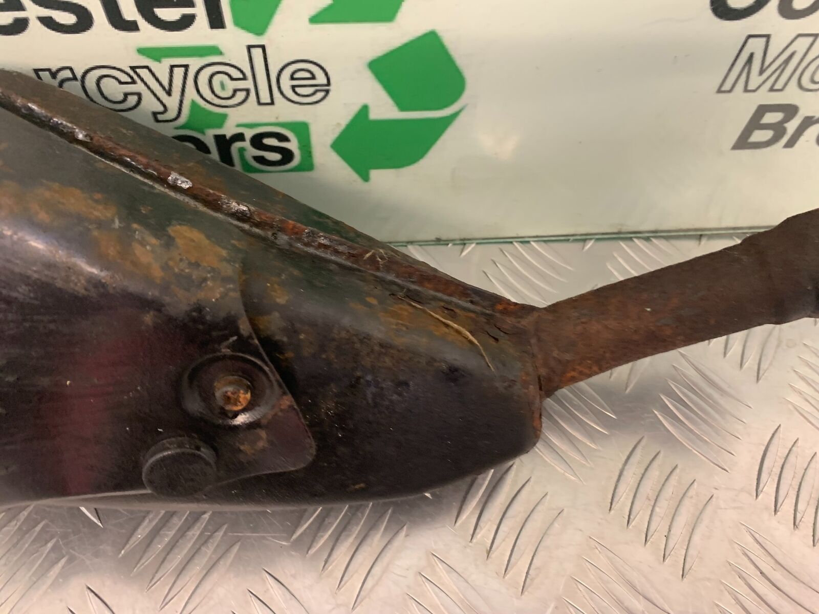 KAWASAKI KLR250 KLR 250 SILENCER  YEAR 1984-2001 (STOCK 980)