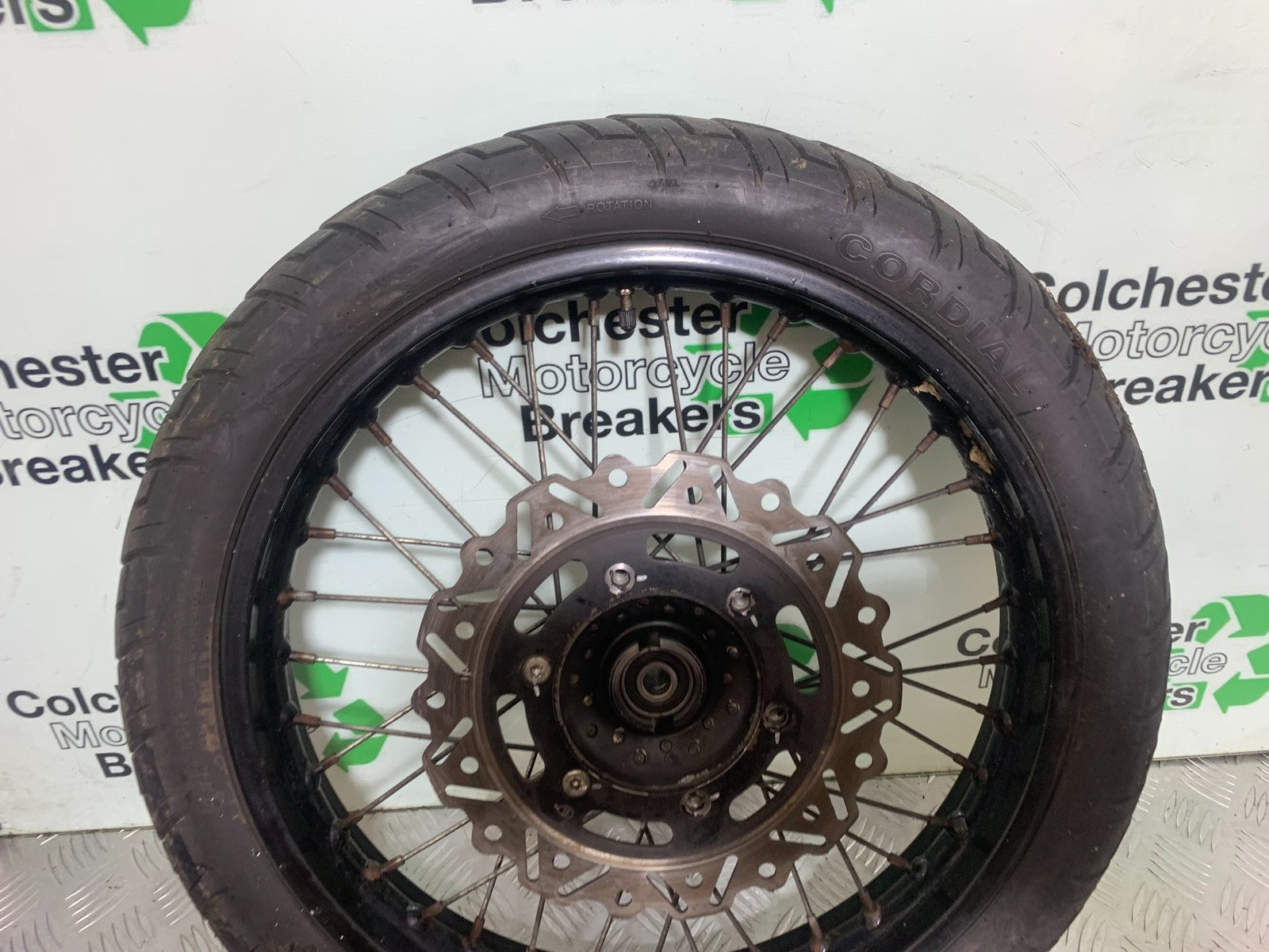 SINNIS HOODLUM 125 FRONT WHEEL   YEAR 2021-2025 (CMB1196)