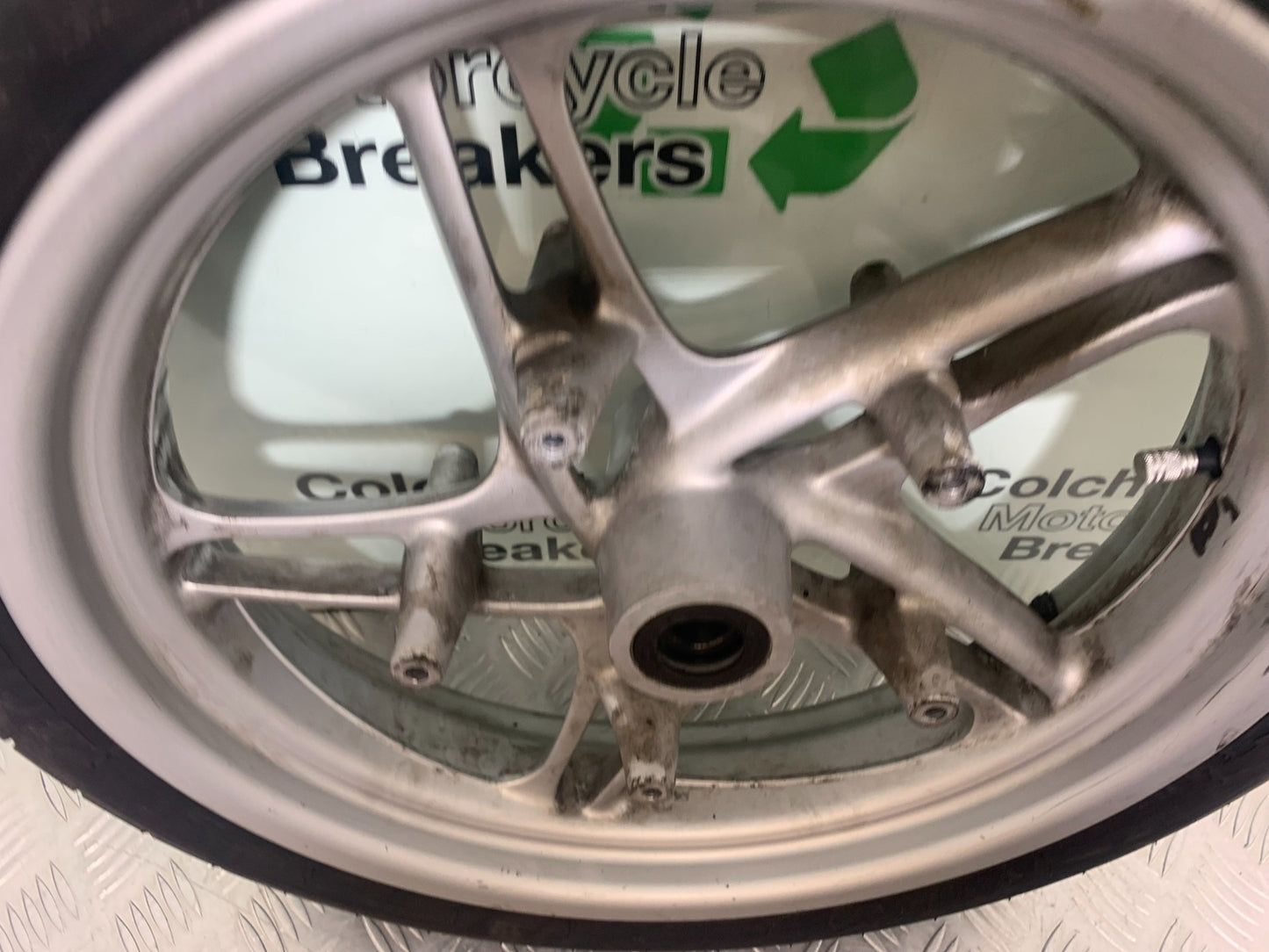 BMW K1200 K 1200 LT FRONT WHEEL  YEAR 1999-07 (CMB1138)
