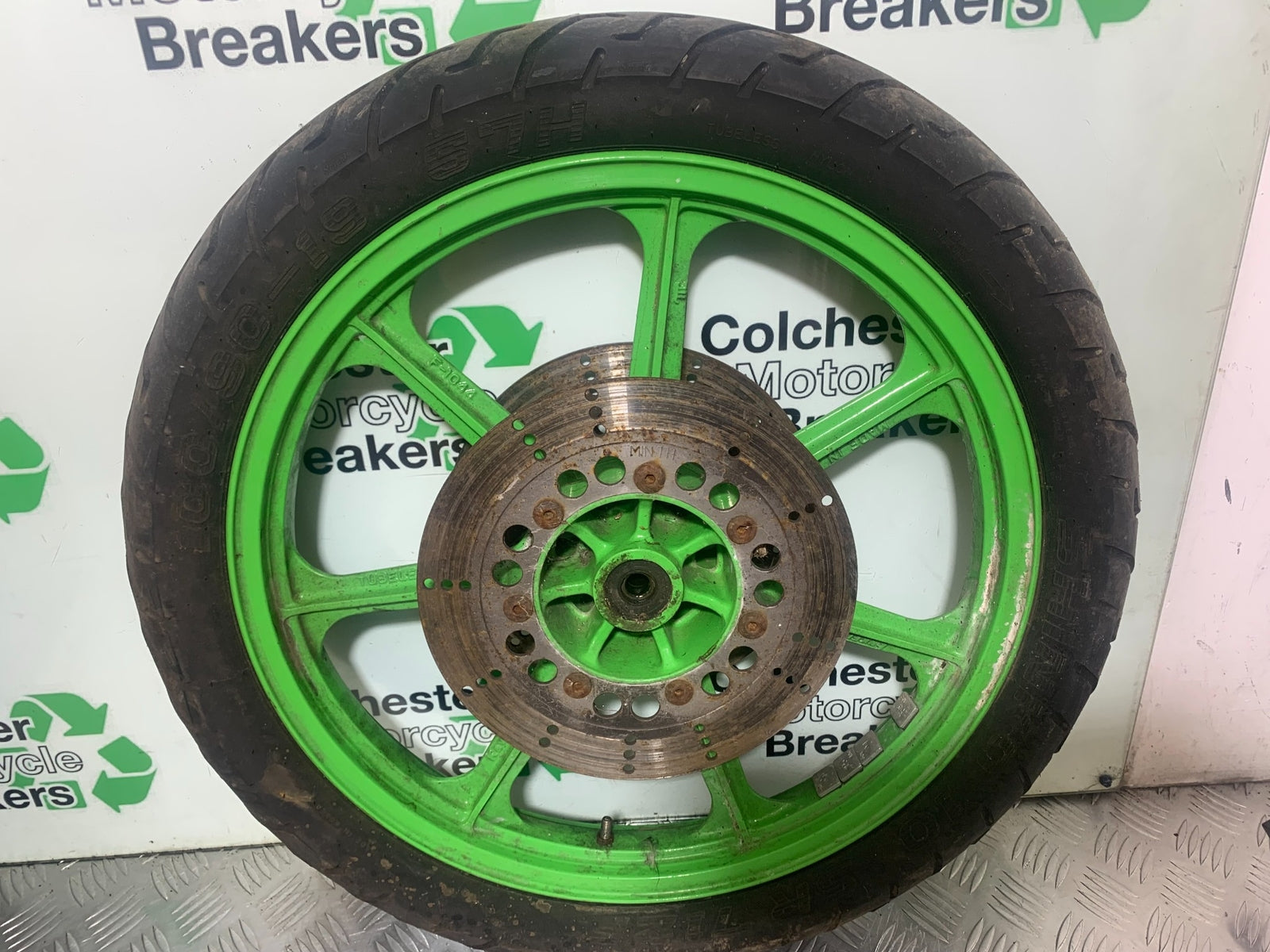 KAWASAKI GT550 GT 550 FRONT WHEEL  YEAR 1984-87 (CMB1141)