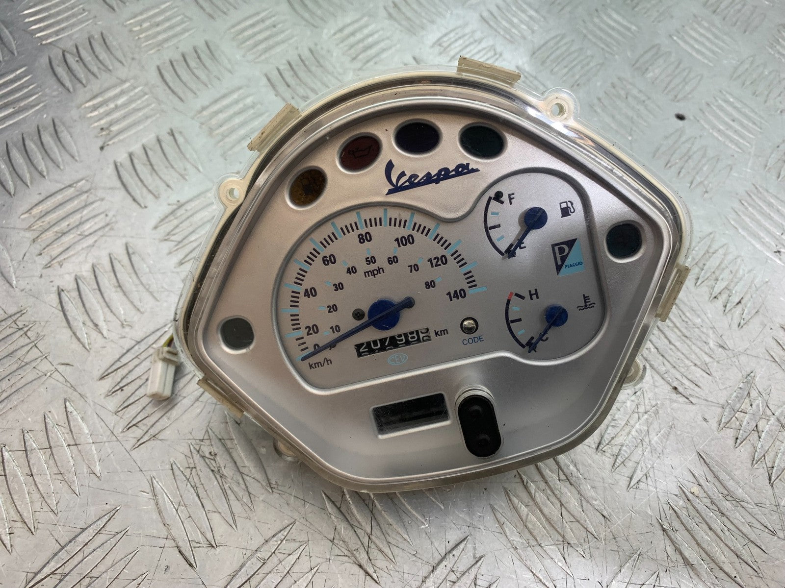 PIAGGIO VESPA GT125 L CLOCKS SPEEDO DASH YEAR 2003 (CMB1300)