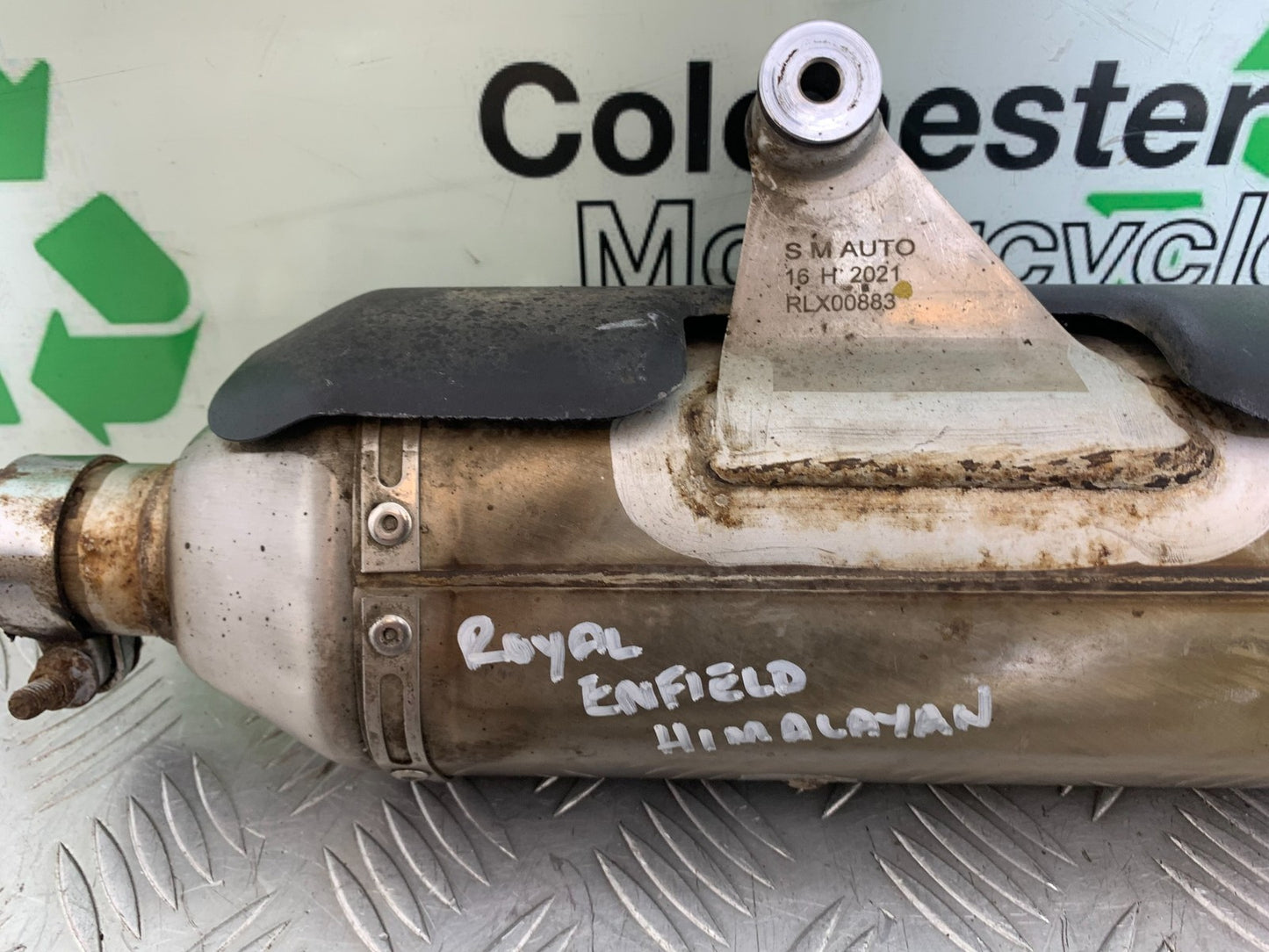 ROYAL ENFIELD HIMALAYAN 411 EXHAUST SILENCER YEAR 2018-2023 (STK1303)