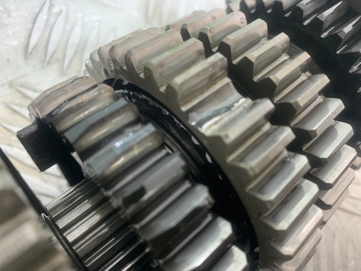 YAMAHA YZF R1 4C8 GEAR BOX (3RD GEAR GONE)  YEAR 2007-2008 (CMB1237)