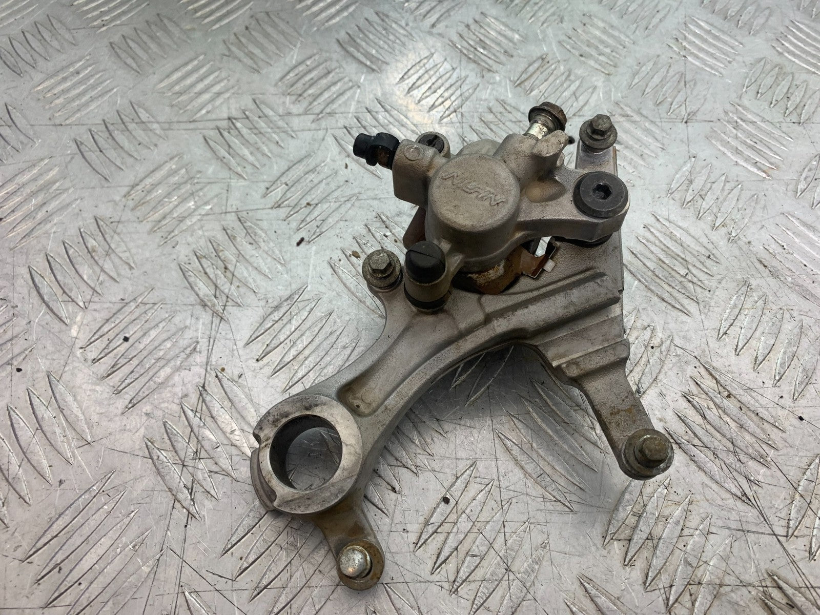KAWASAKI KXF450 KXF 450 REAR BRAKE CALIPER AND BRACKET  YEAR 2013 CMB1217)