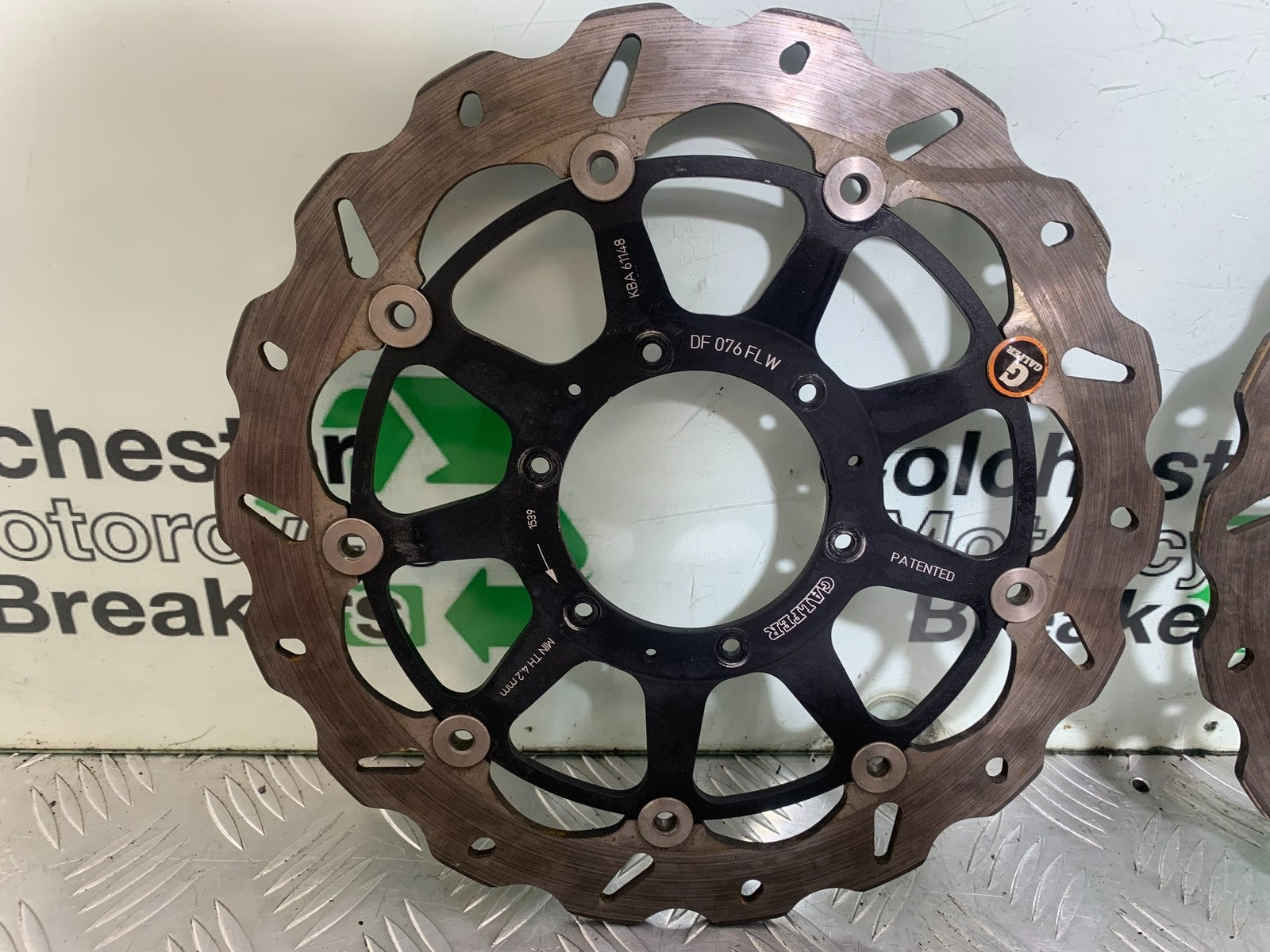 HONDA CBR1000 RR FIREBLADE GALFER FRONT BRAKE DISCS 2008-2011 (CMB1179)