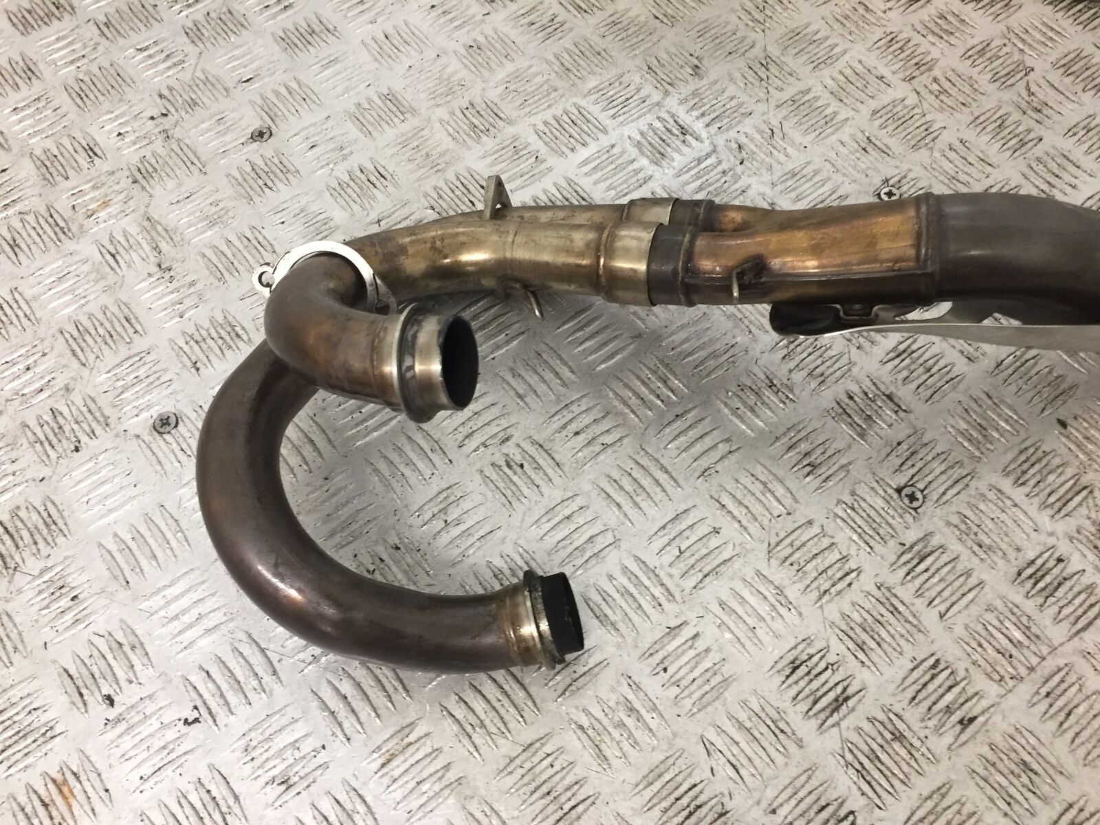 HUSQVARNA TE 610 E EXHAUST DOWNPIPES YEAR 2001 (STOCK 803)