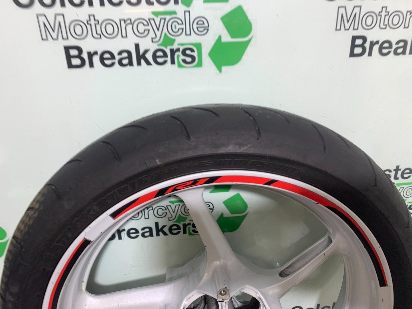 YAMAHA YZF R1 4C8  FRONT WHEEL  YEAR 2007-2008 (CMB1237)