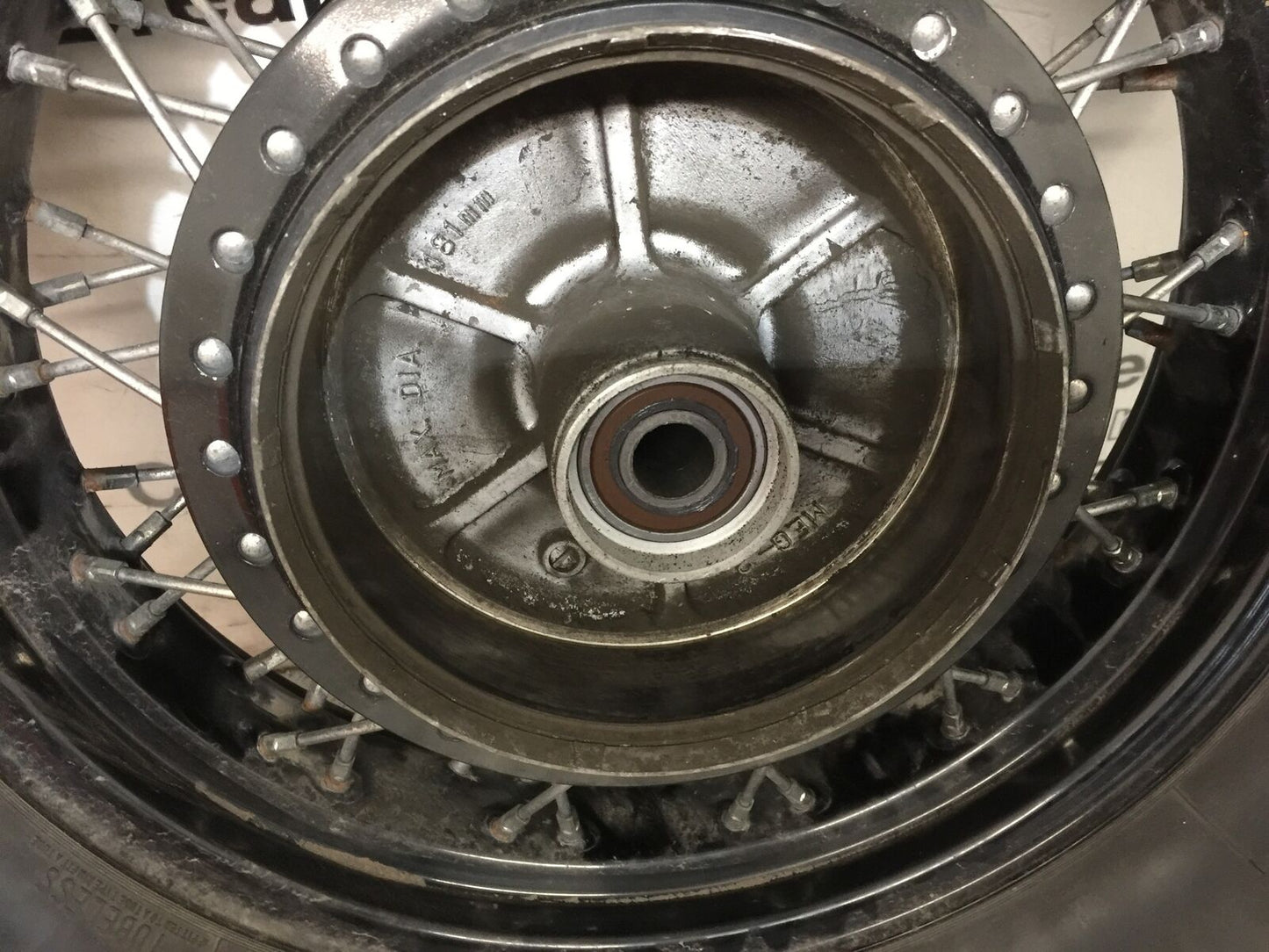 HONDA VT750 SHADOW PHANTOM REAR WHEEL  YEAR 2014 (STOCK 761)