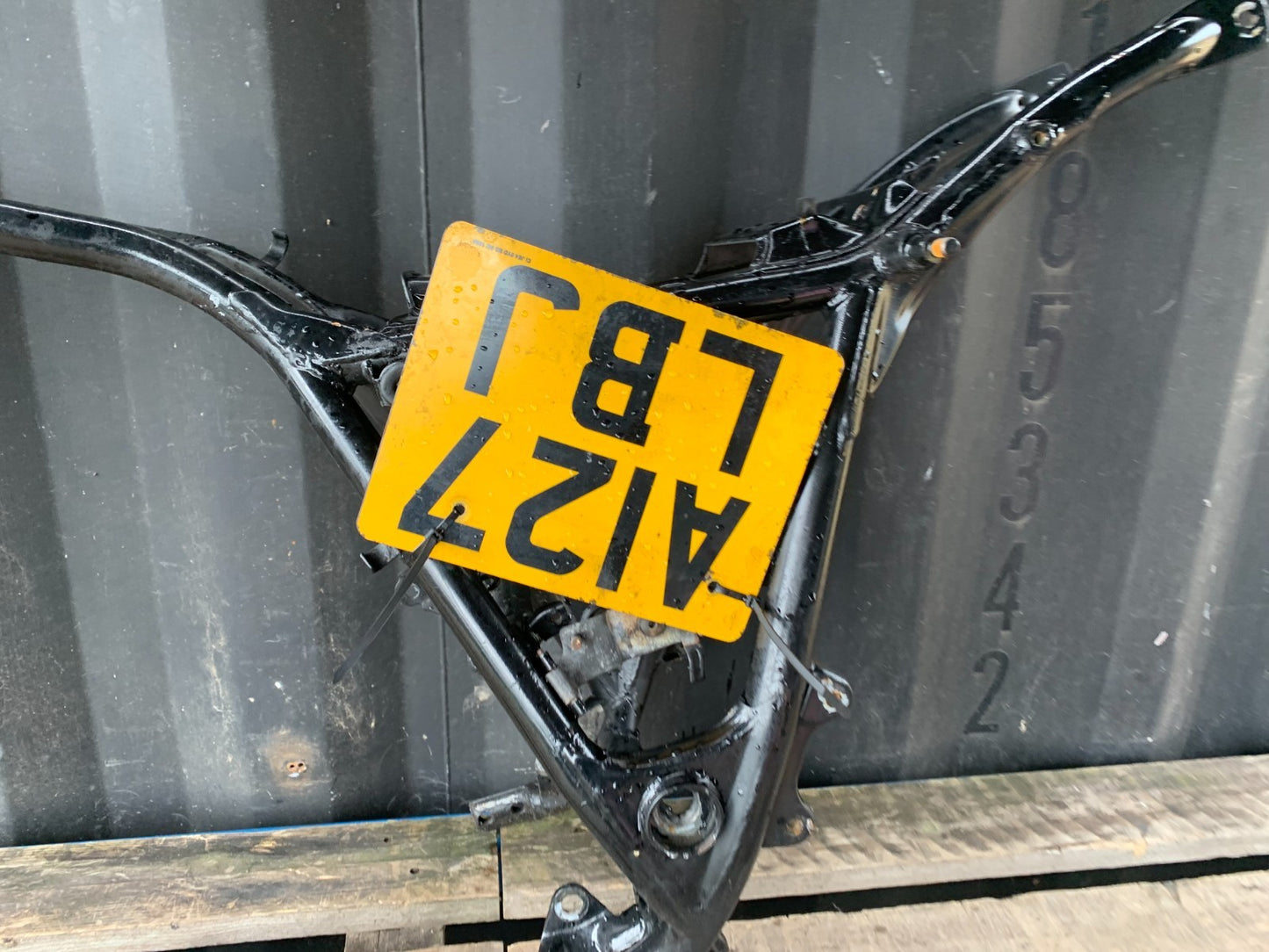 HONDA VT700 VT 700 SHADOW FRAME REG LOG BOOK   YEAR 1984-85 (CMB1328)