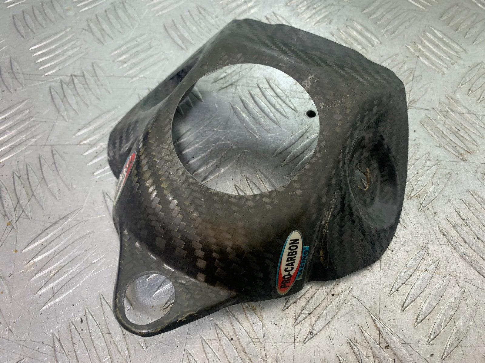 KAWASAKI KXF450 KXF 450 CARBON TANK COVER YEAR 2013 CMB1217)