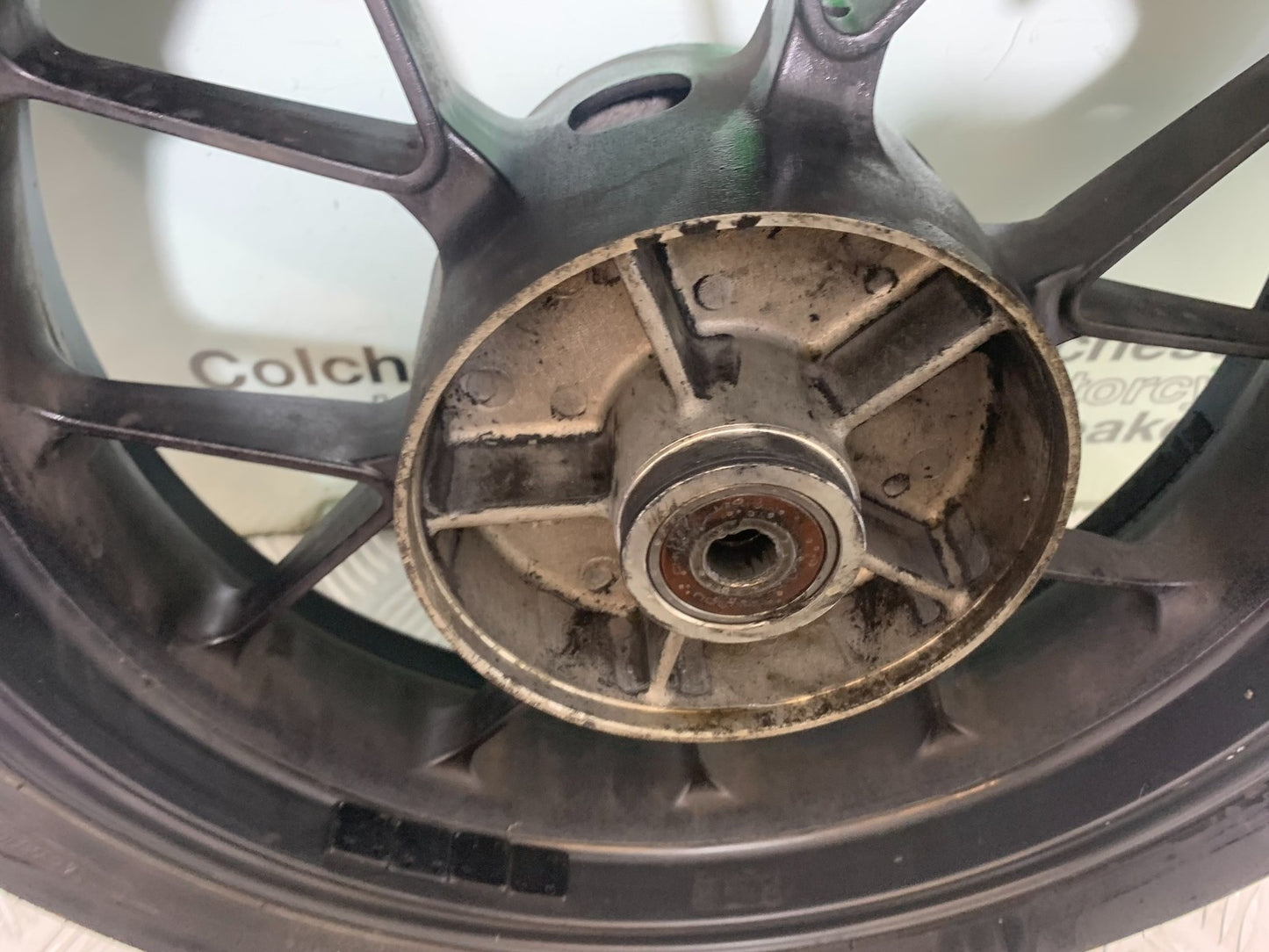 HONDA CB500 F CB500F REAR WHEEL YEAR 2013-2015  (CMB1235)