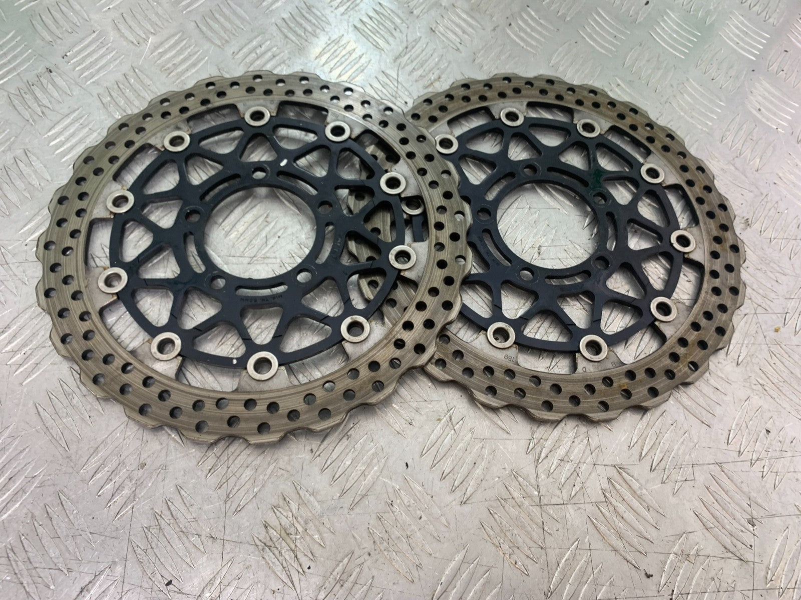 KAWASAKI ZX10R ZX10 R FRONT BRAKE DISCS   2008-2010 (CMB1206)