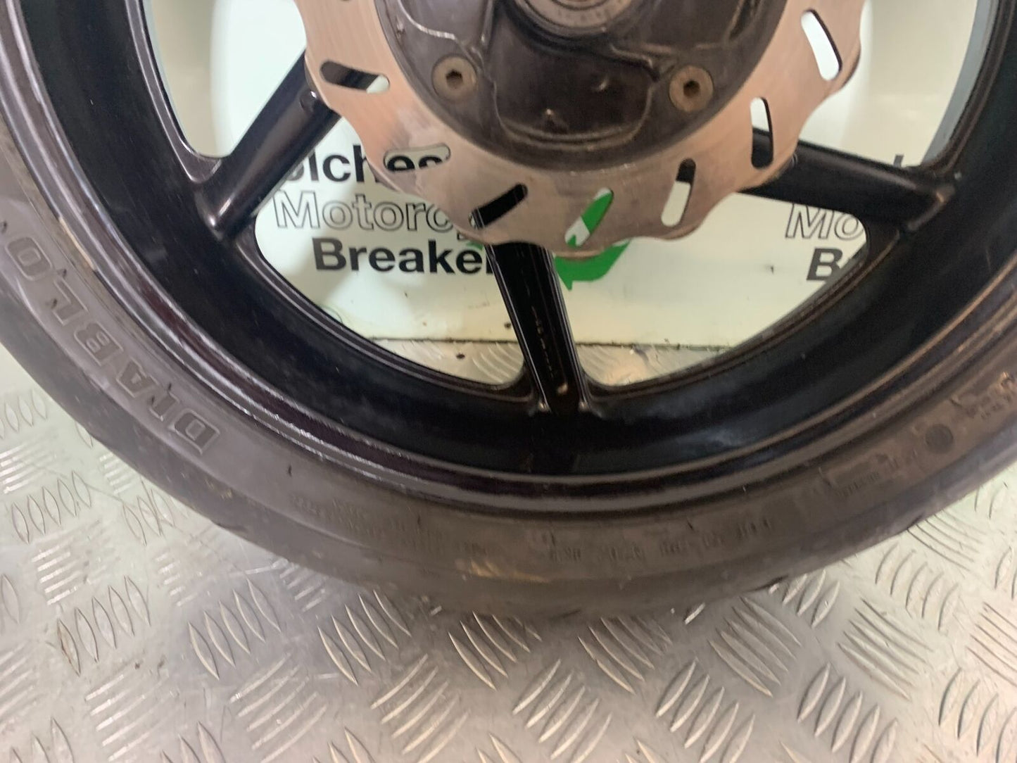 HONDA CBR600 CBR 600 F2 REAR WHEEL AND DISC YEAR 1991-1994(CMB1133)