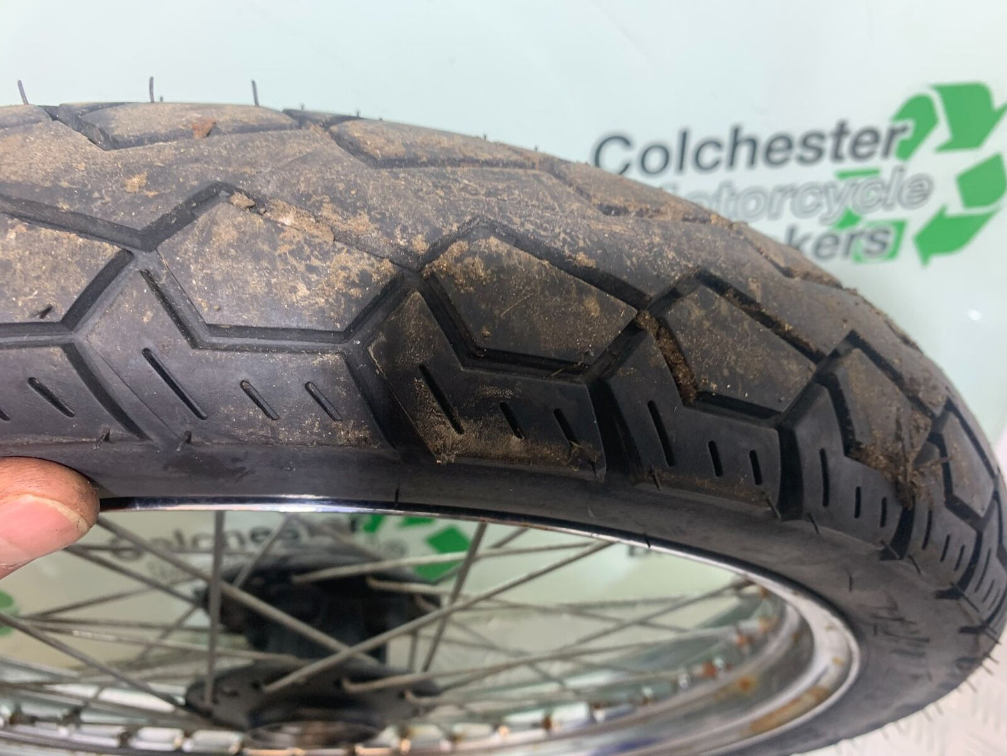 HERALD CLASSIC 125 FRONT WHEEL   YEAR 2014 (CMB1058)