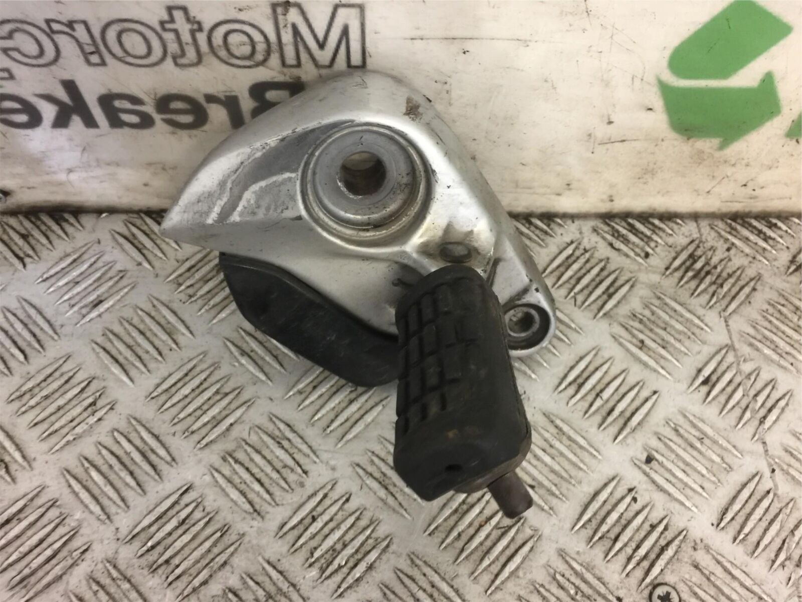 HONDA XL700 TRANSALP FRONT LEFT HANGER AND PEG  2008-2012  (STOCK 539)