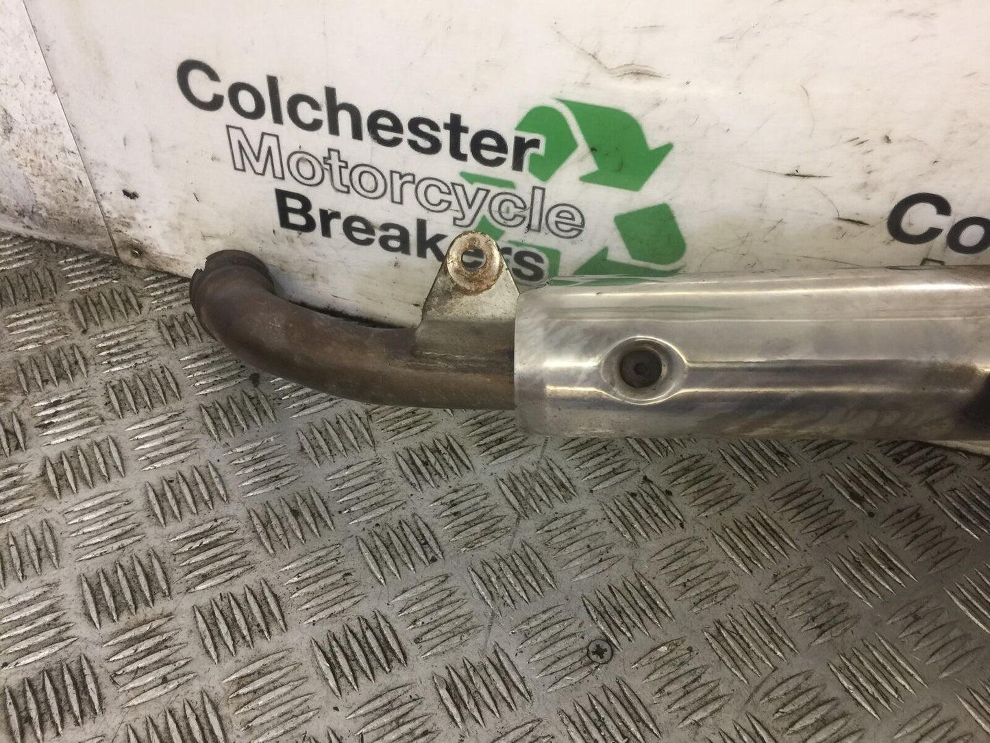 HONDA XL1000 VARADERO LEFT SILENCER  YEAR 2002 (STOCK 595)