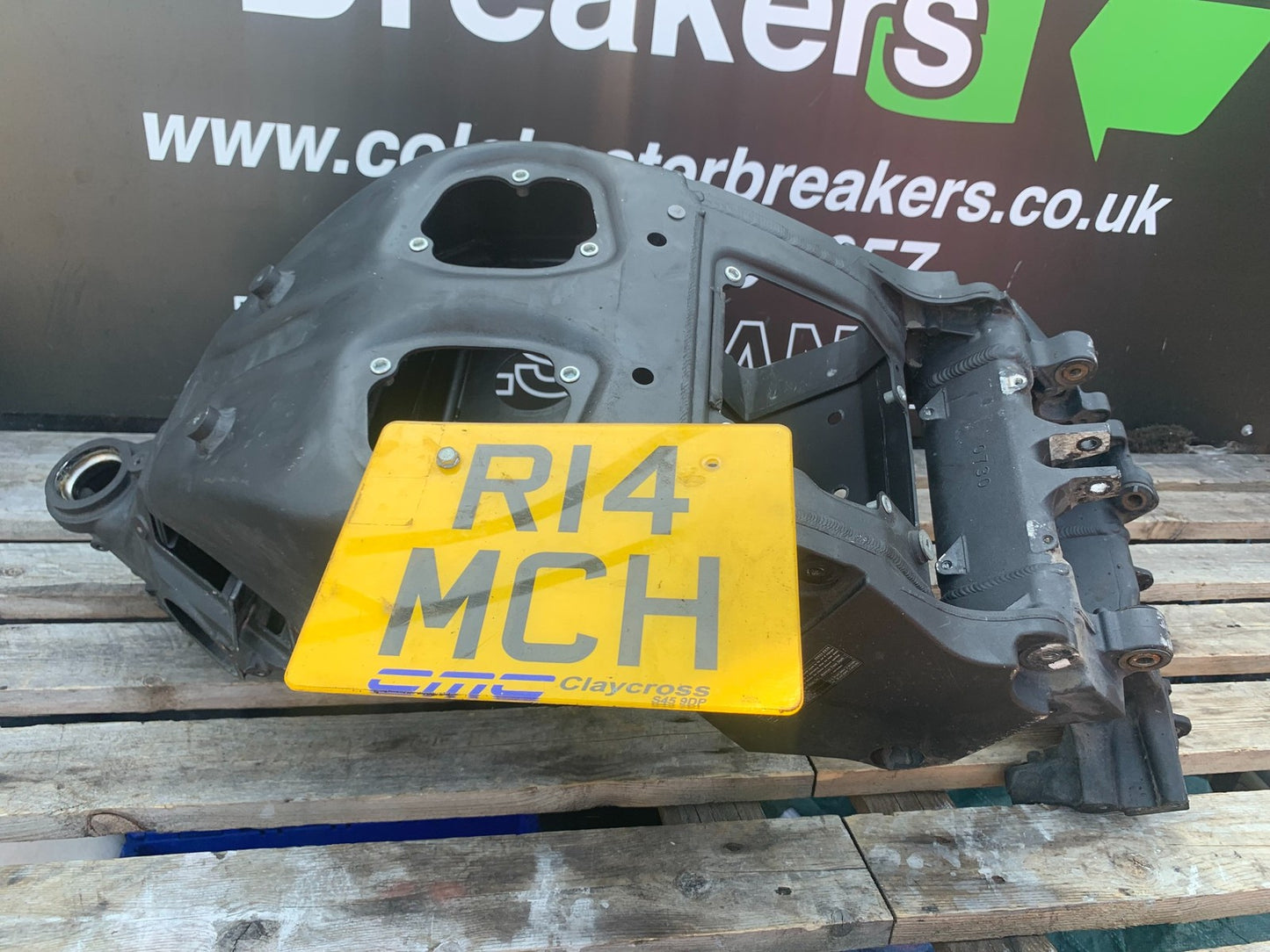 KAWASAKI GTR1400 GTR 1400 FRAME REG LOG BOOK  YEAR 2007-2009 (CMB1174)