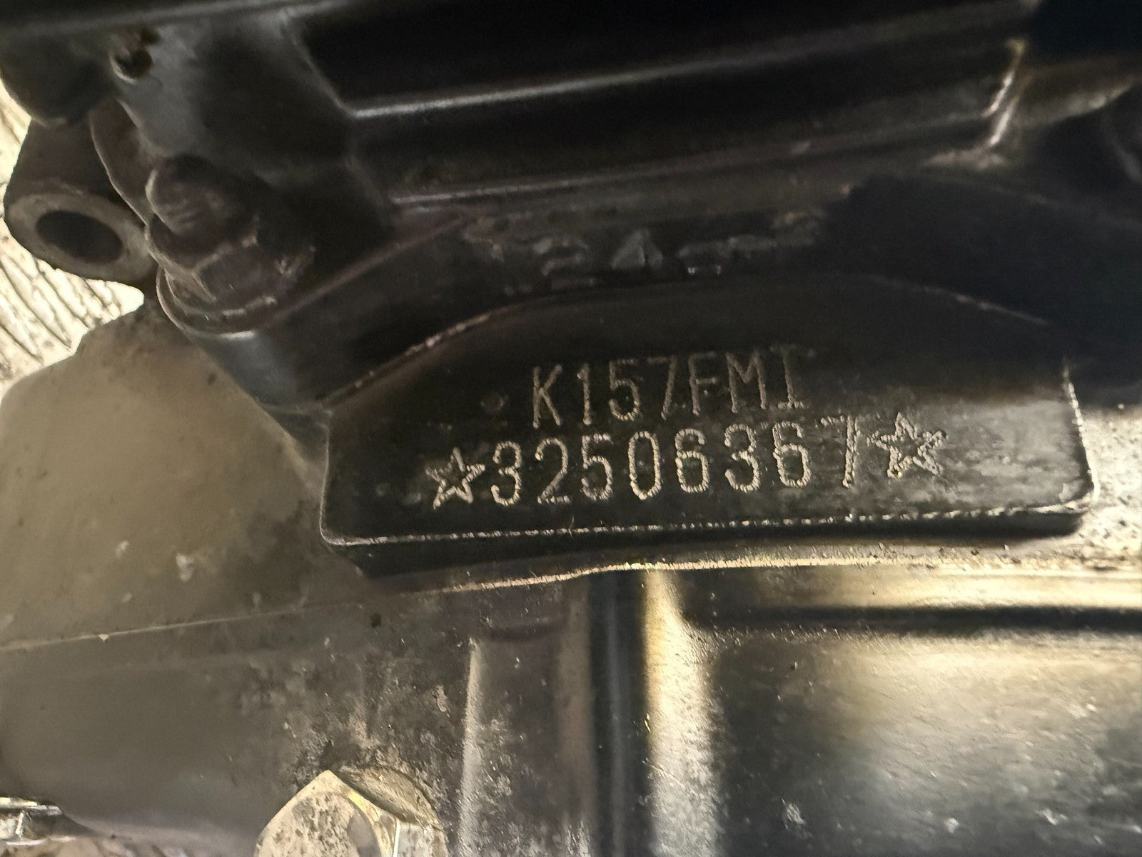 QINGQI QM125 GY-2B SINNIS 125 K157FMI ENGINE YEAR 2016 (CMB1228)