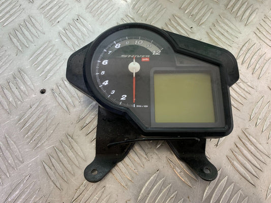 APRILIA SL750 SL 750 SHIVER CLOCKS SPEEDO DASH  YEAR 2012 (CMB1074)