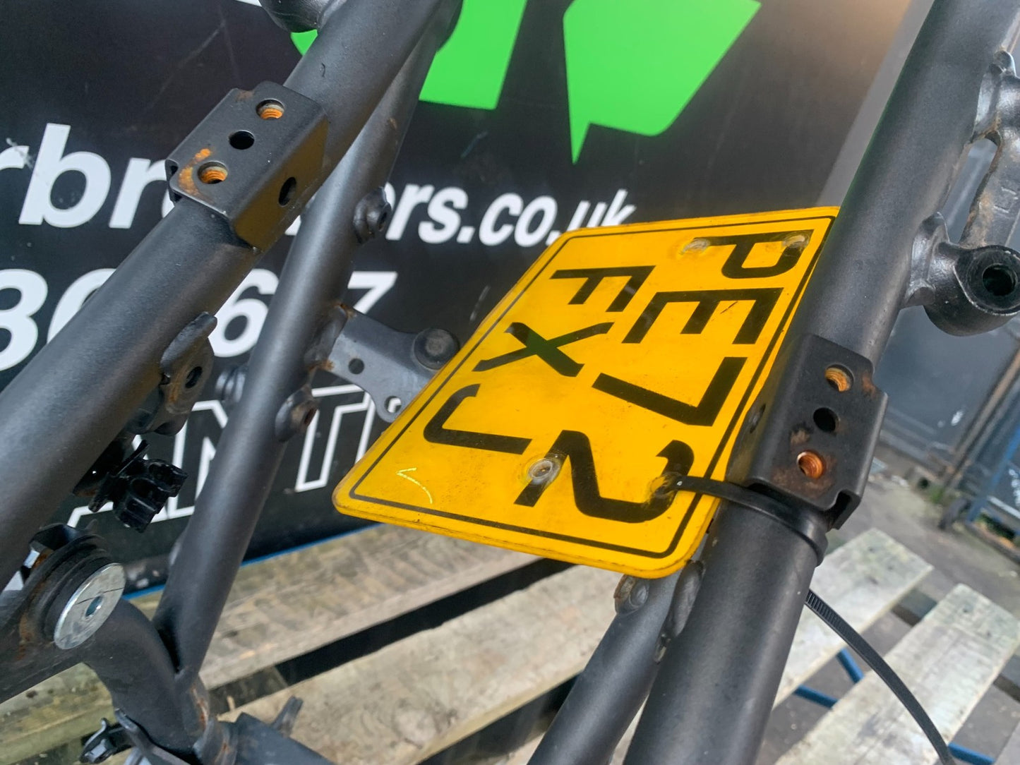 YAMAHA YZF R7 FRAME REG LOG BOOK YEAR 2022-2025 (CMB1255)