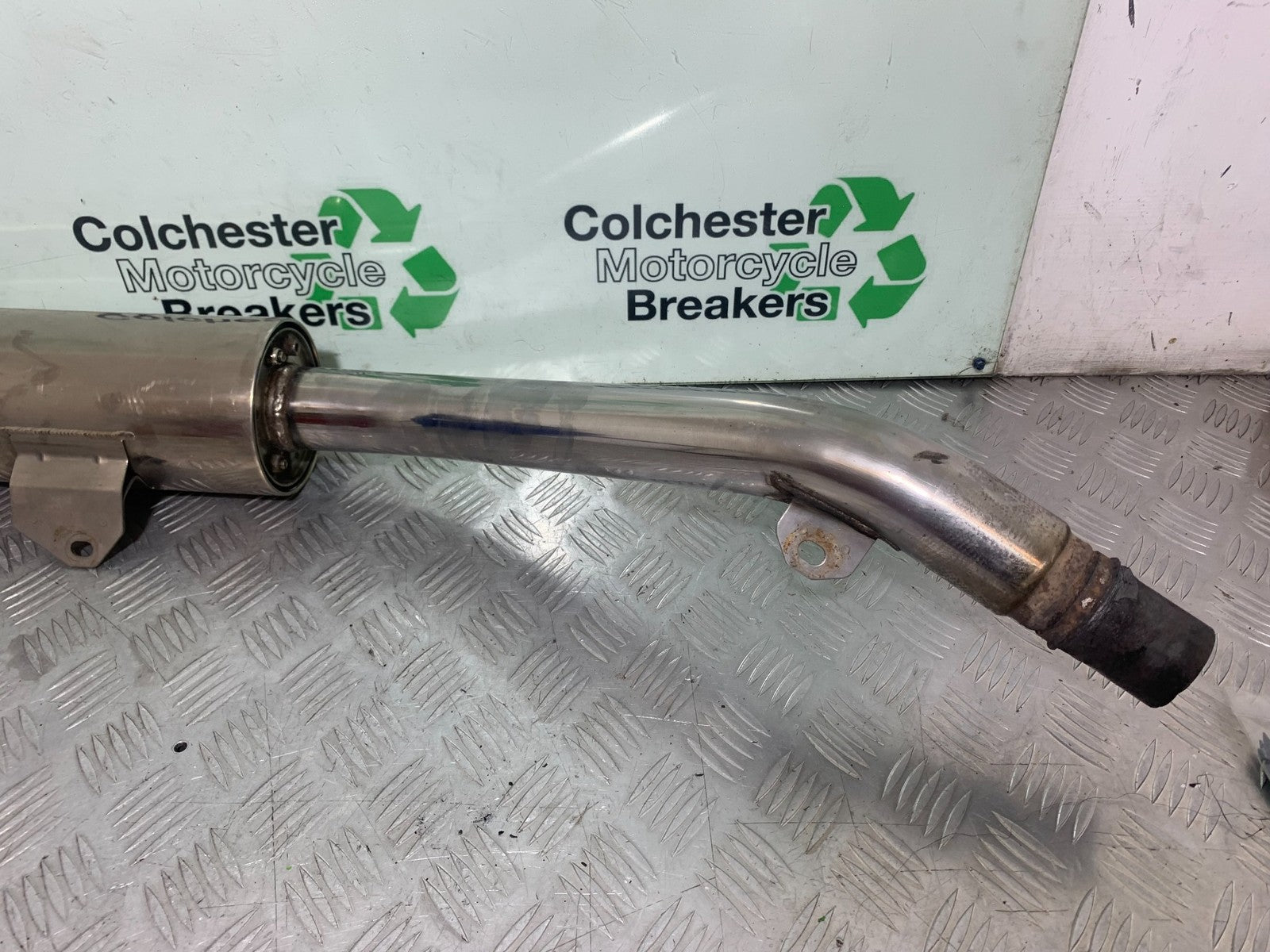KAWASAKI ZX9R ZX9 E1 SILENCER AND LINK PIPE    YEAR 2000-01 (CMB1171)