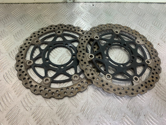 KAWASAKI GTR1400 GTR 1400 FRONT BRAKE DISCS   YEAR 2007-2009 (CMB1174)