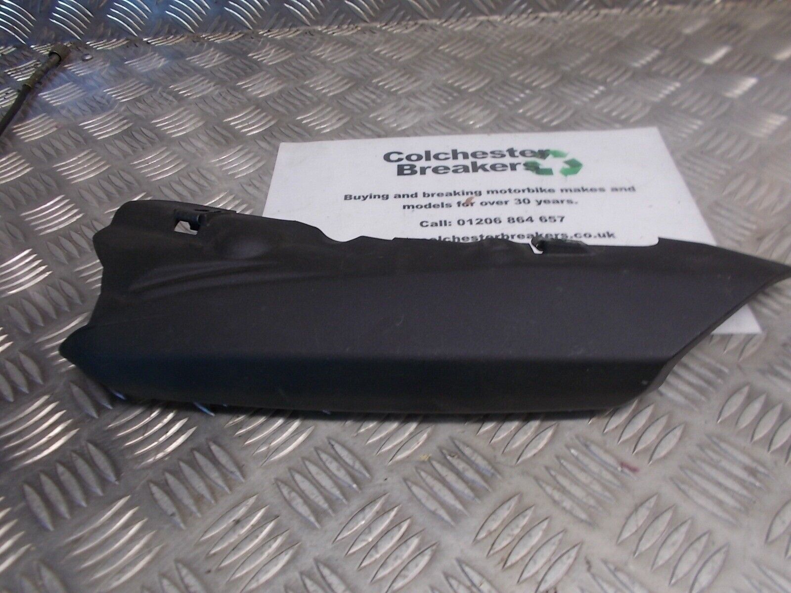 KAWASAKI ZX6R ZX6 R LEFT SILENCER COVER YEAR 2008