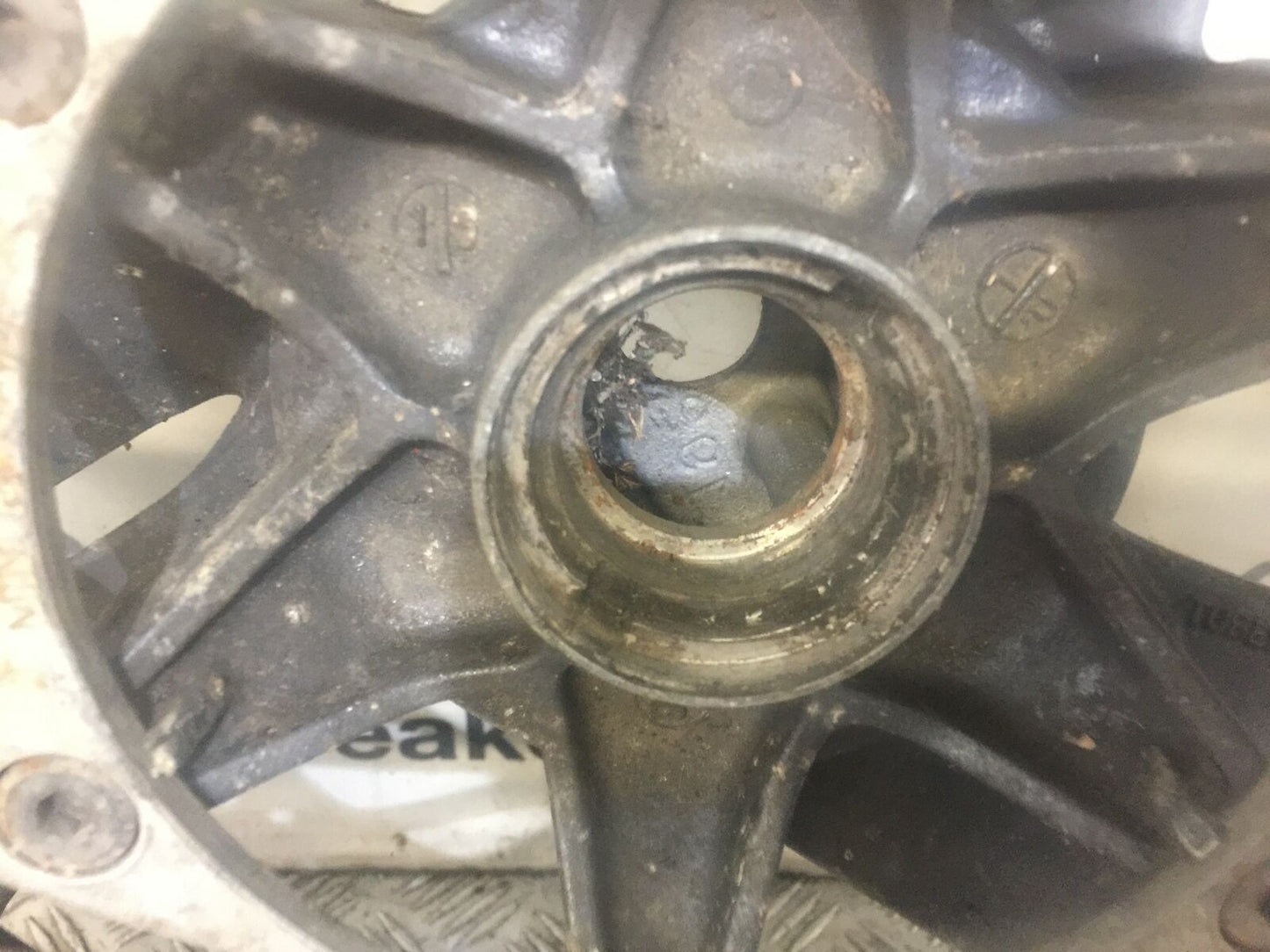 HONDA NT400 NT 400 BROS FRONT WHEEL YEAR 1988 1991