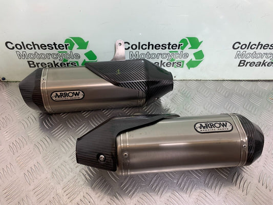 TRIUMPH 1050 SPEED TRIPLE RS  ARROW SILENCERS YEAR 2018-2020 (CMB1029)