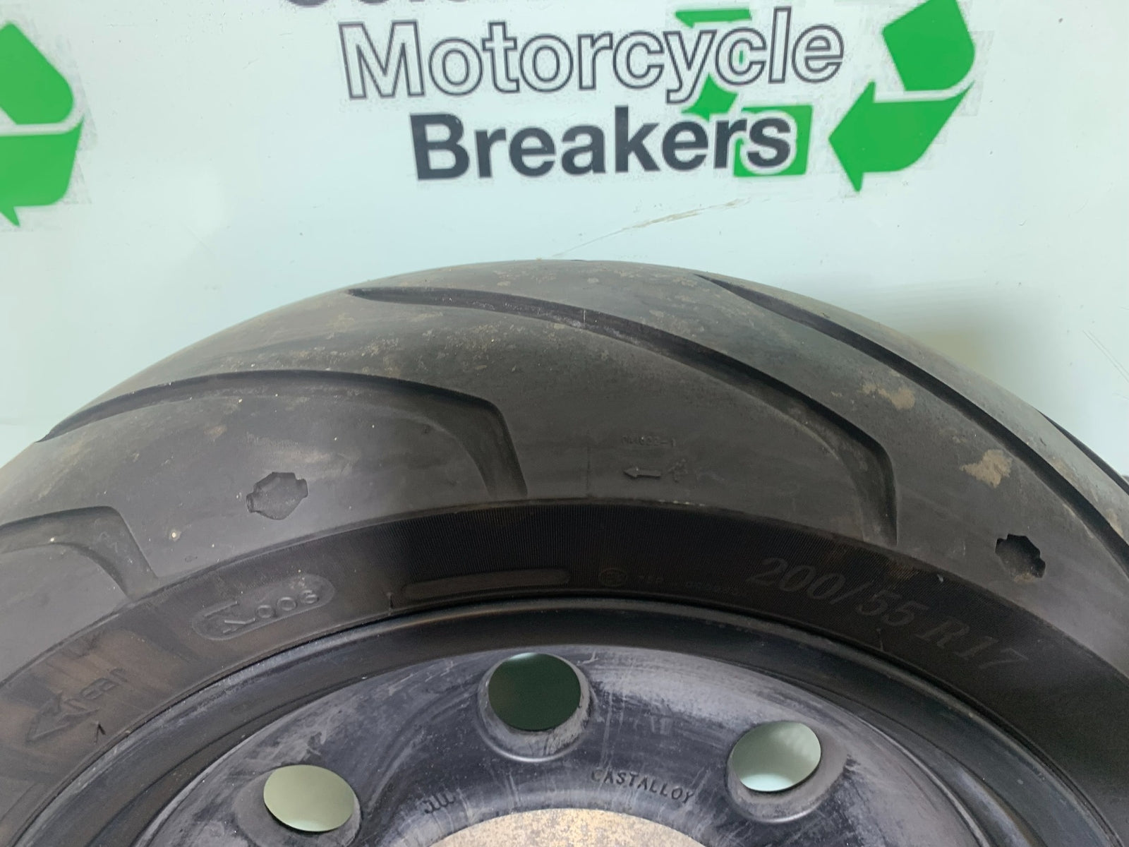 HARLEY DAVIDSON FXS BLACKLINE 1585 REAR WHEEL   YEAR 2012 (CMB1147)