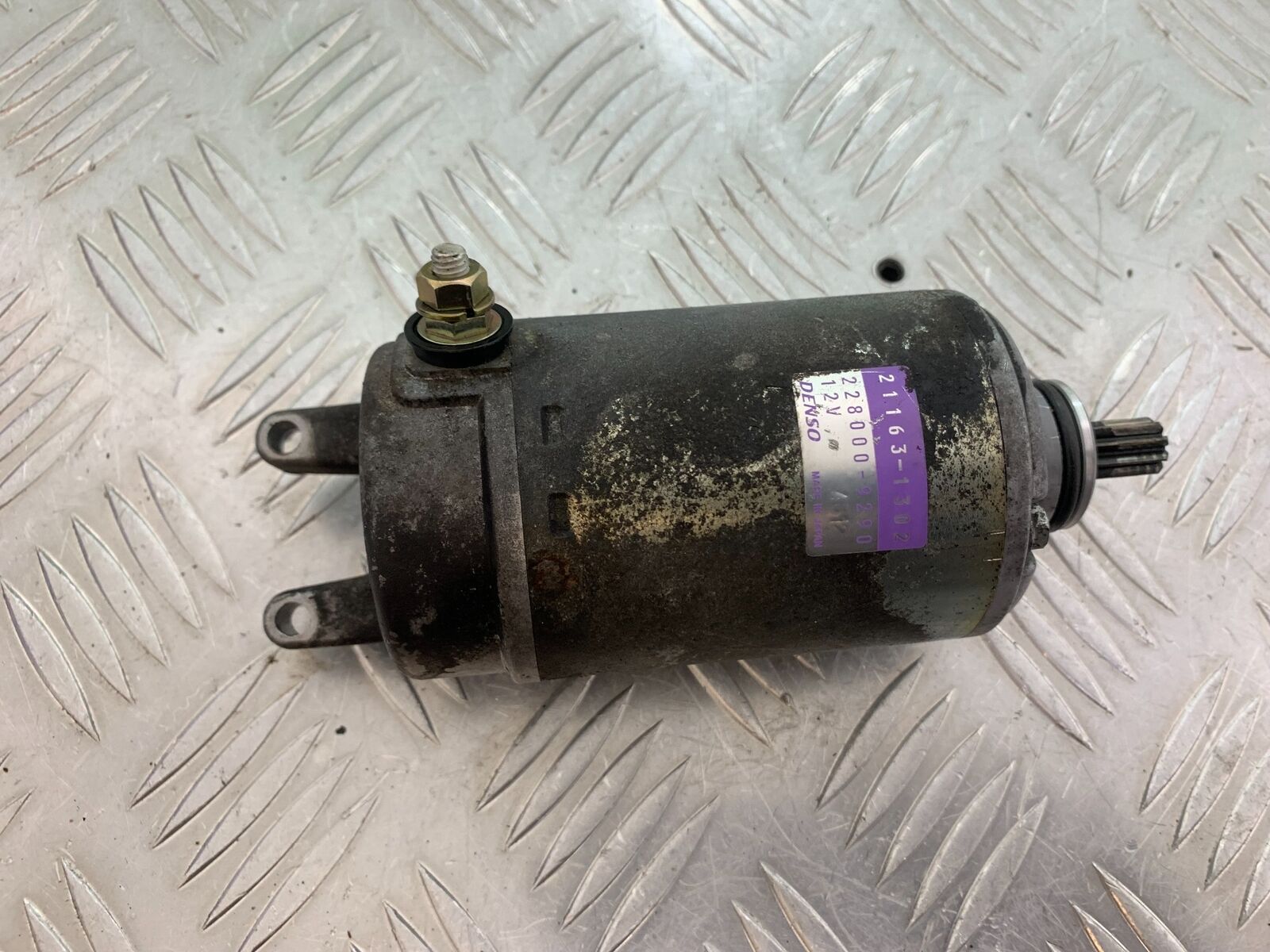 KAWASAKI ZX12R ZX12 R STARTER MOTOR YEAR 2000-01 (CMB1038)