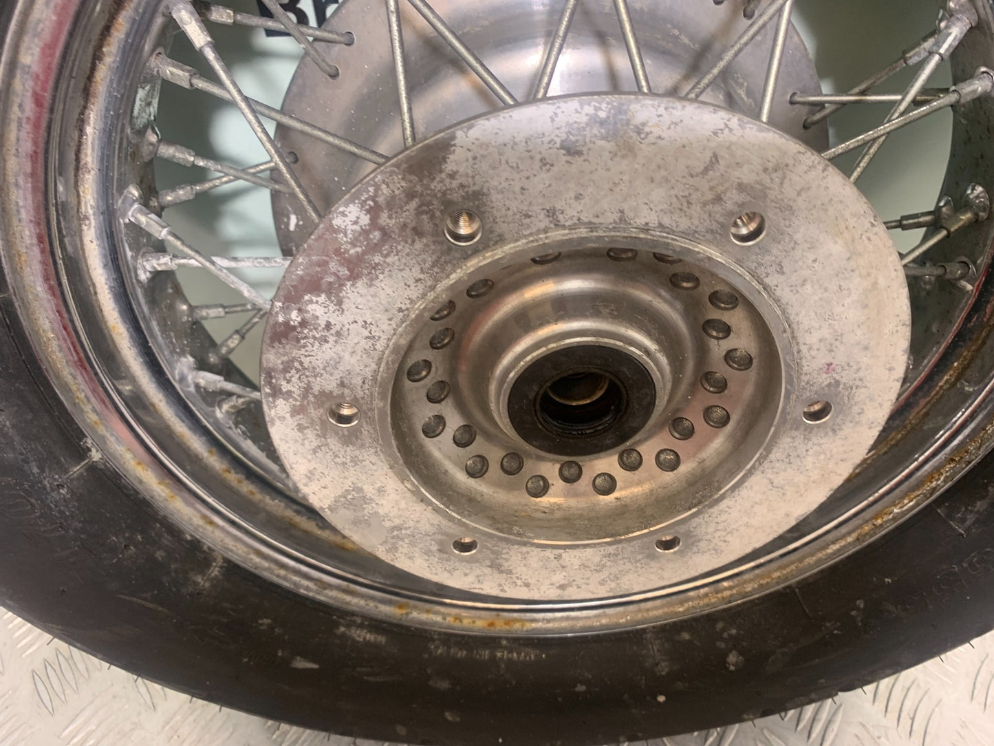 HONDA VTX1300 S-6  REAR WHEEL  YEAR 2004-09 (CMB1159)
