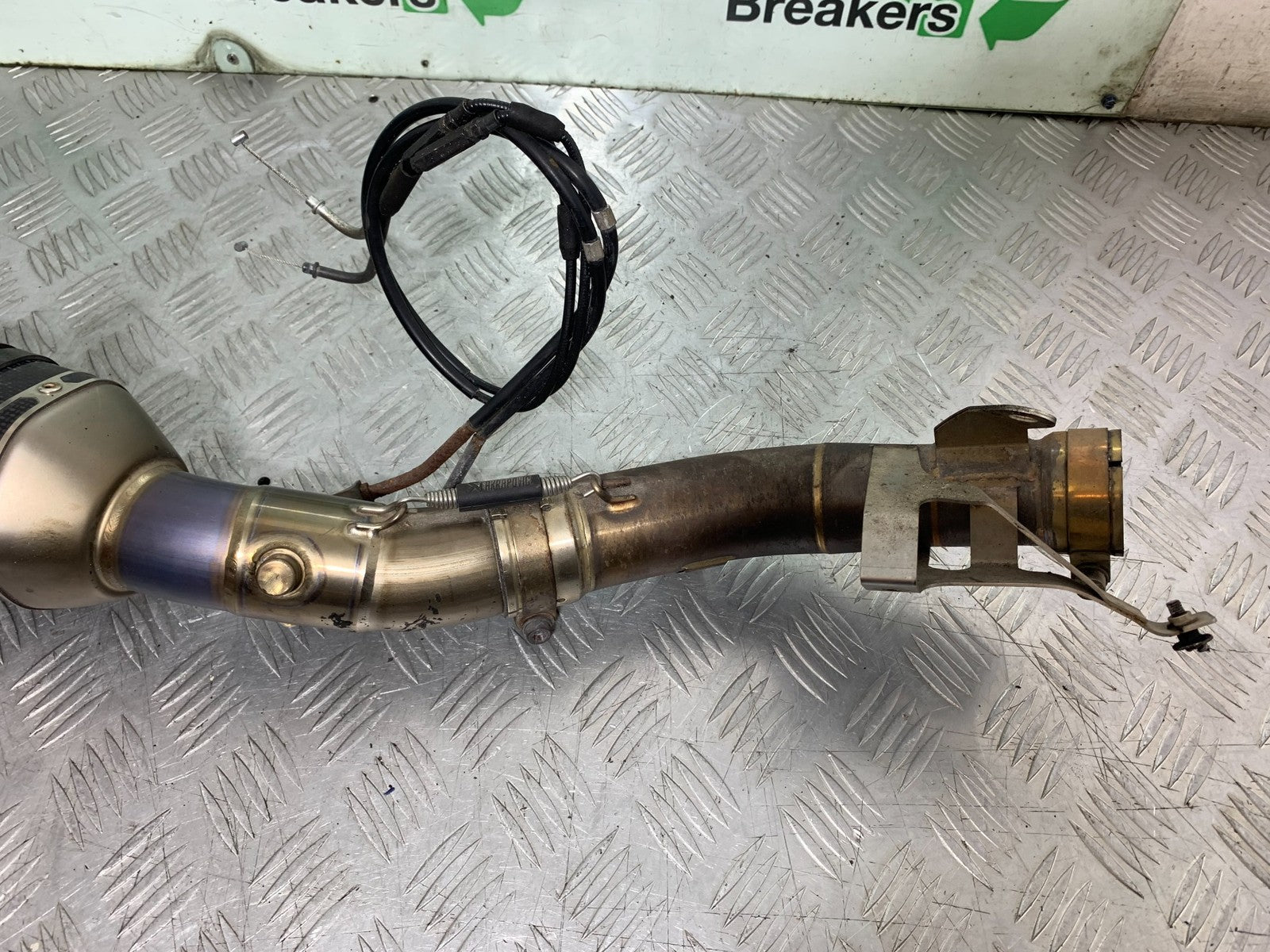 KAWASAKI ZX10R ZX10 R AKRAPOVIC CARBON SILENCER   2008-2010 (CMB1301)