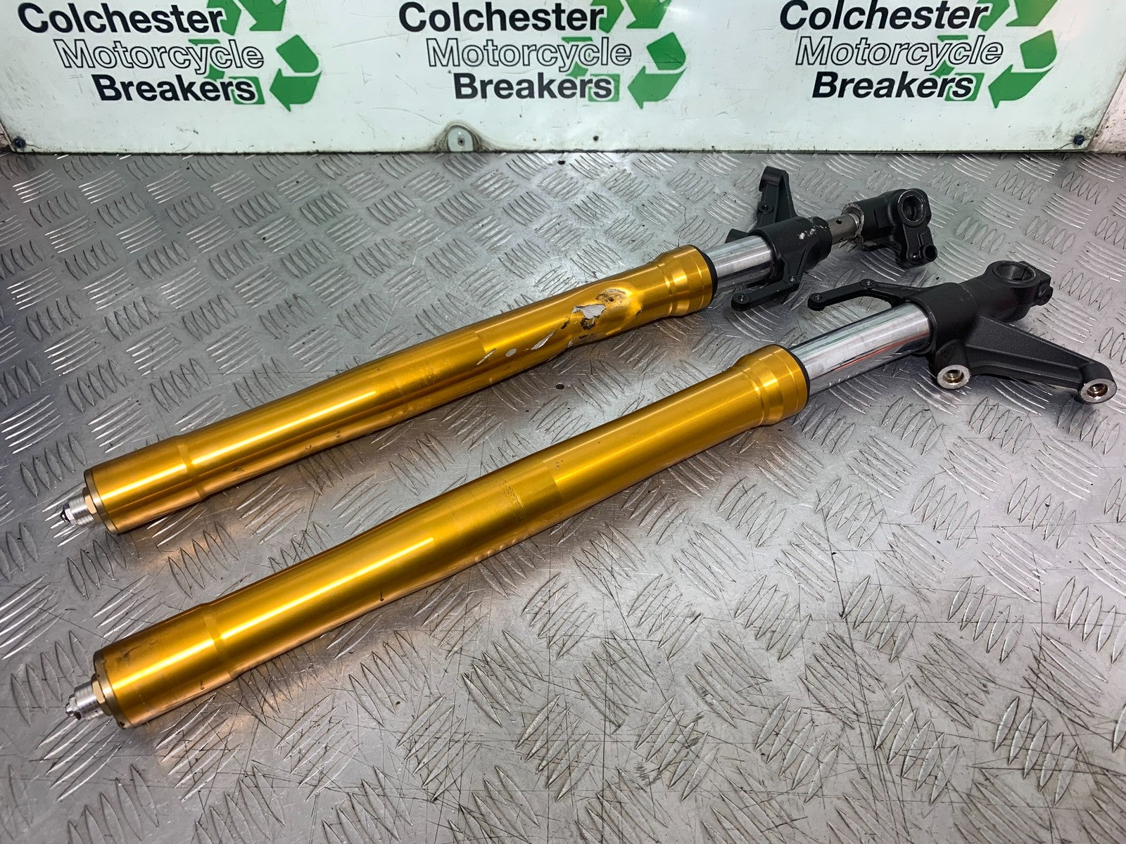 YAMAHA XSR900 XSR 900 FORKS (DAMAGED SOLD AS PARTS) YEAR 2022-2024 (CMB1215)