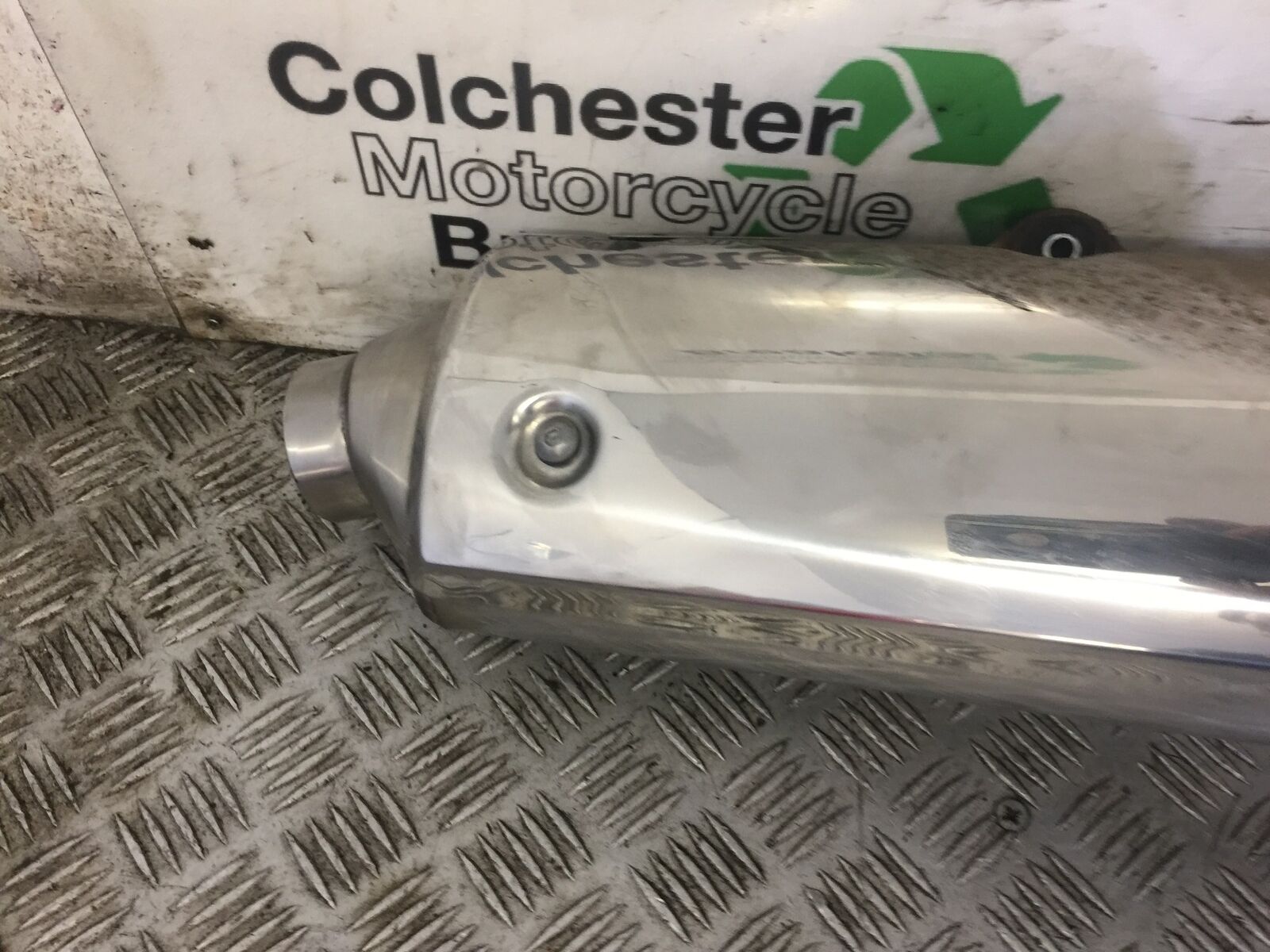 HONDA XL1000 VARADERO RIGHT SILENCER  YEAR 2002 (STOCK 595)