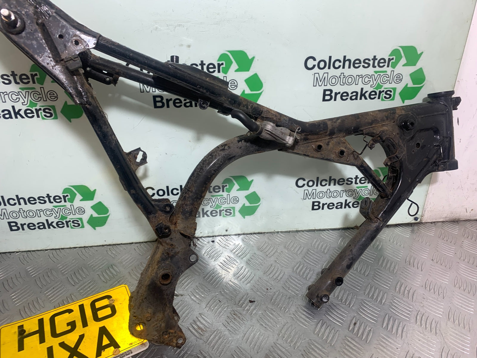 YAMAHA YBR125 YBR 125 FRAME REG LOG BOOK   YEAR 2010-2017 (CMB1163)
