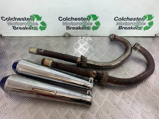 HONDA GL500 GL 500 SILVERWING EXHAUST (HOME MADE) YEAR 1981-82  (CMB1168)
