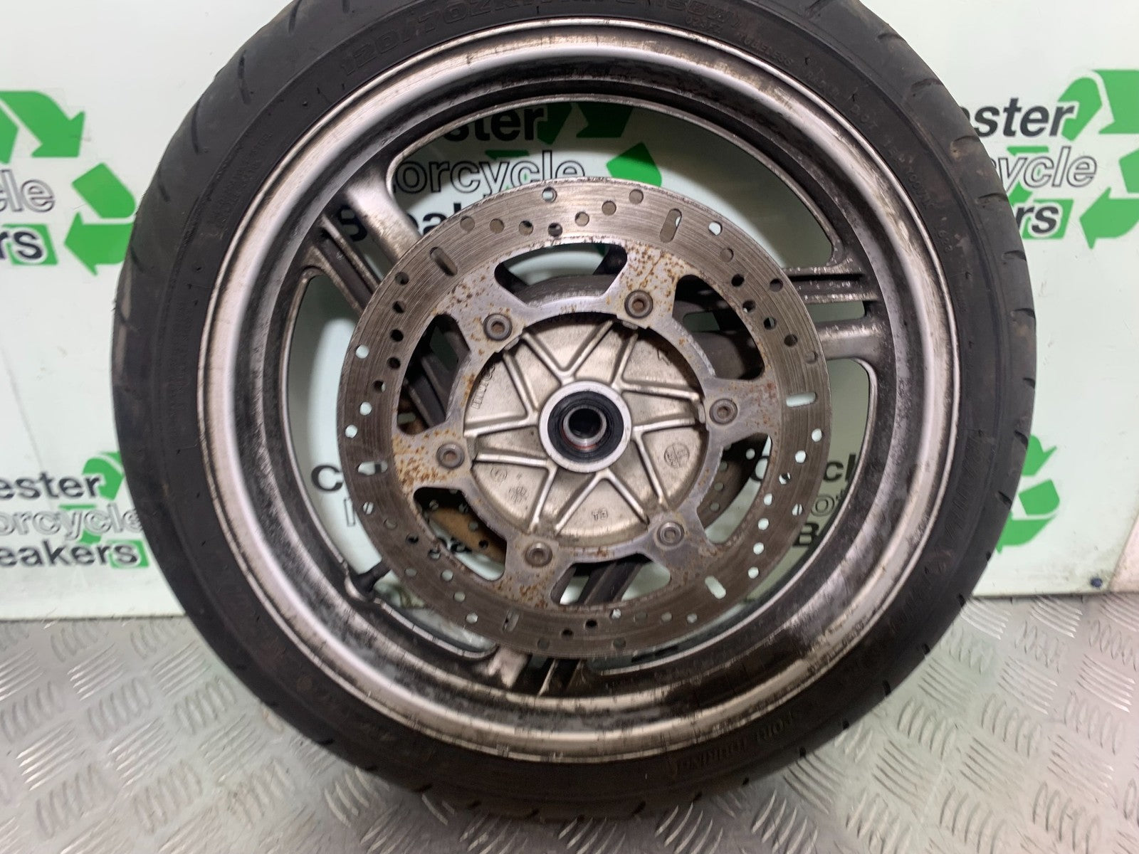 HONDA NT 700 V DEAUVILLE FRONT WHEEL   YEAR 2006-2011 (CMB1211)