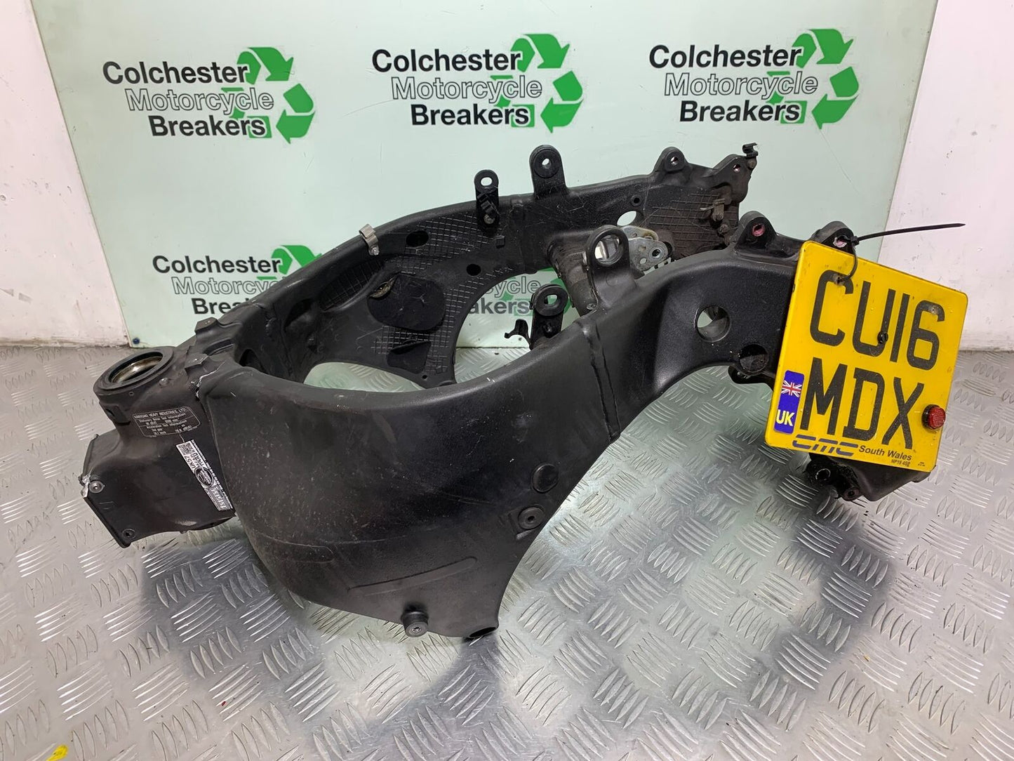 KAWASAKI ZX10R ZX 10R FRAME REG LOG BOOK YEAR 2016  (CMB1015)