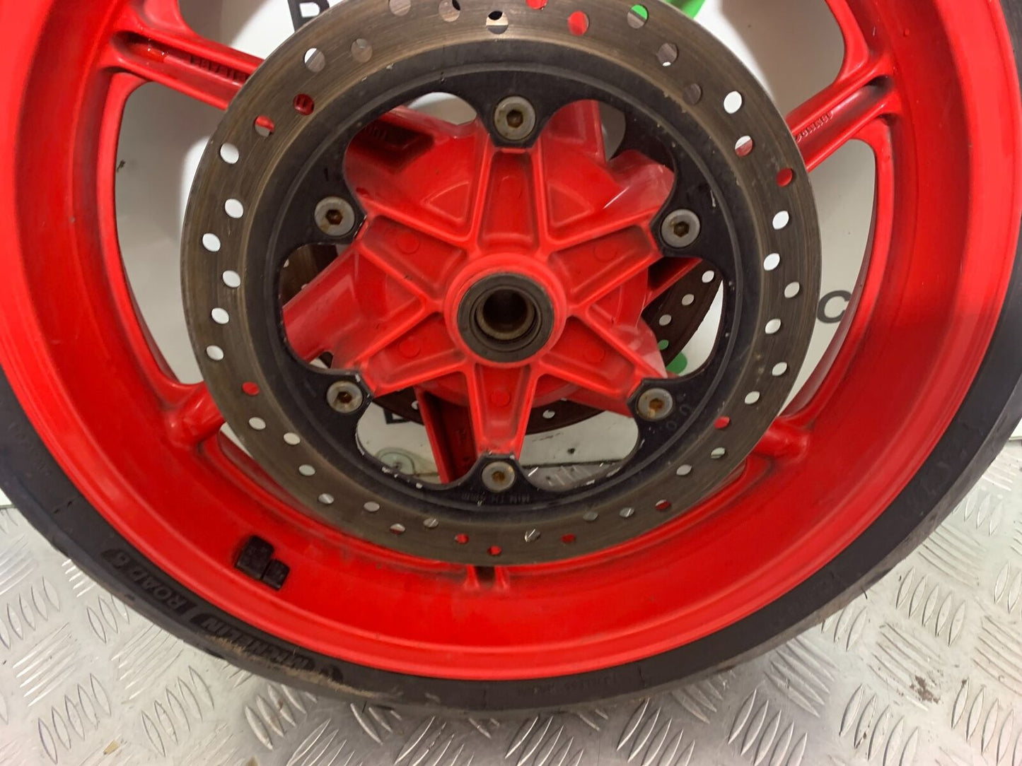 HONDA CBR600 CBR 600 F2 FRONT WHEEL AND DISCS   YEAR 1991-1993 (CMB1114)