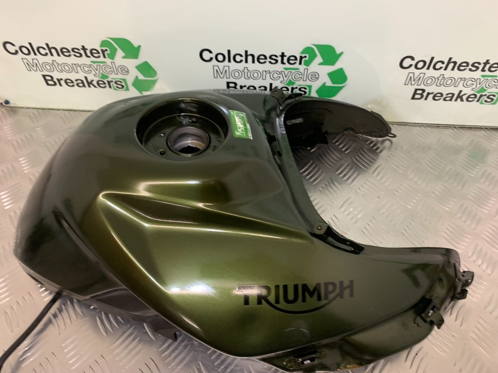 TRIUMPH TIGER 800 XCA PETROL TANK  YEAR 2015-2017 (STOCK 940)
